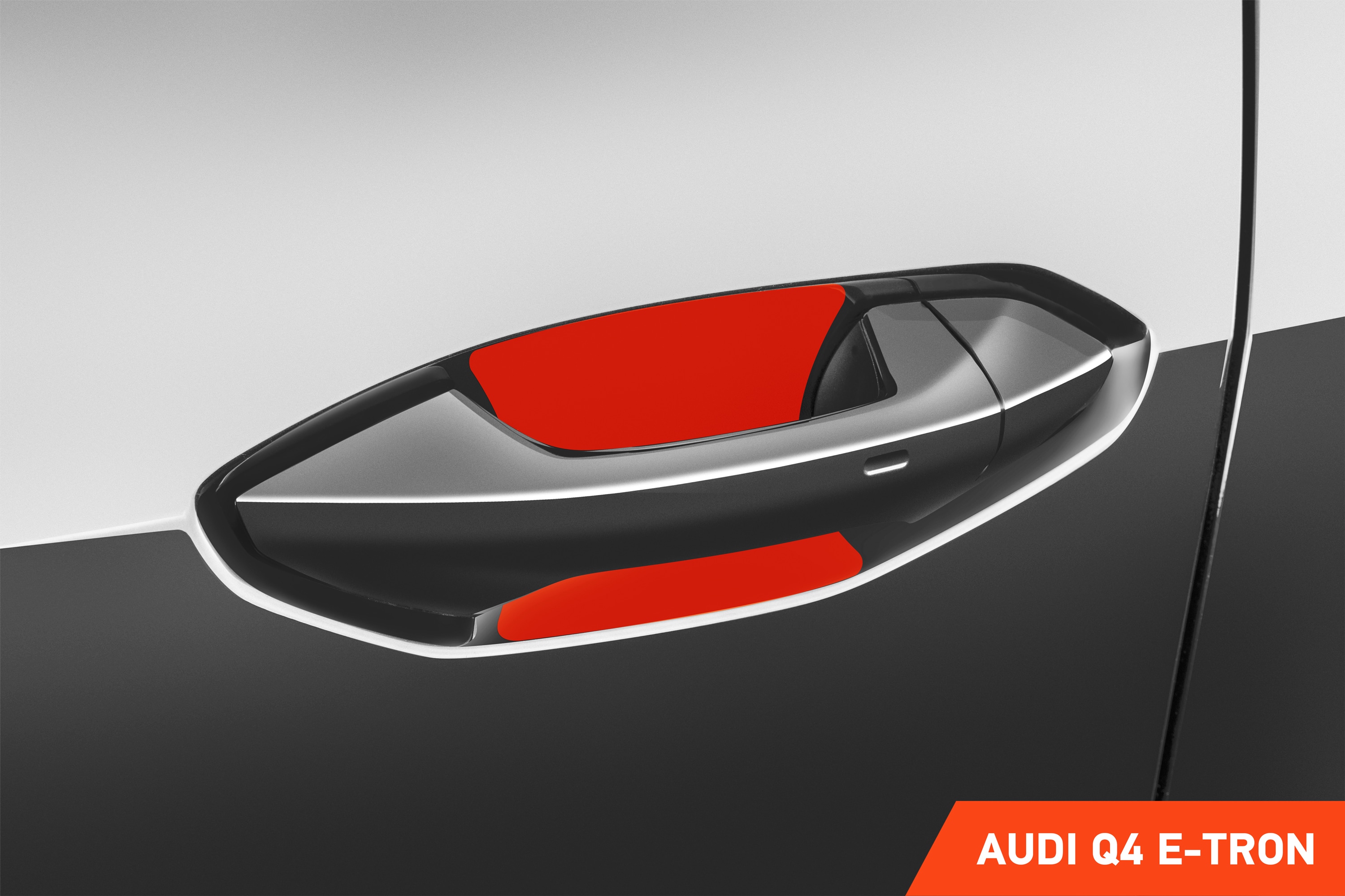 Auto Türgriffmulden Schutzfolie für Audi Q4 e-tron F4 I 2021 - 2025 im 4er Set