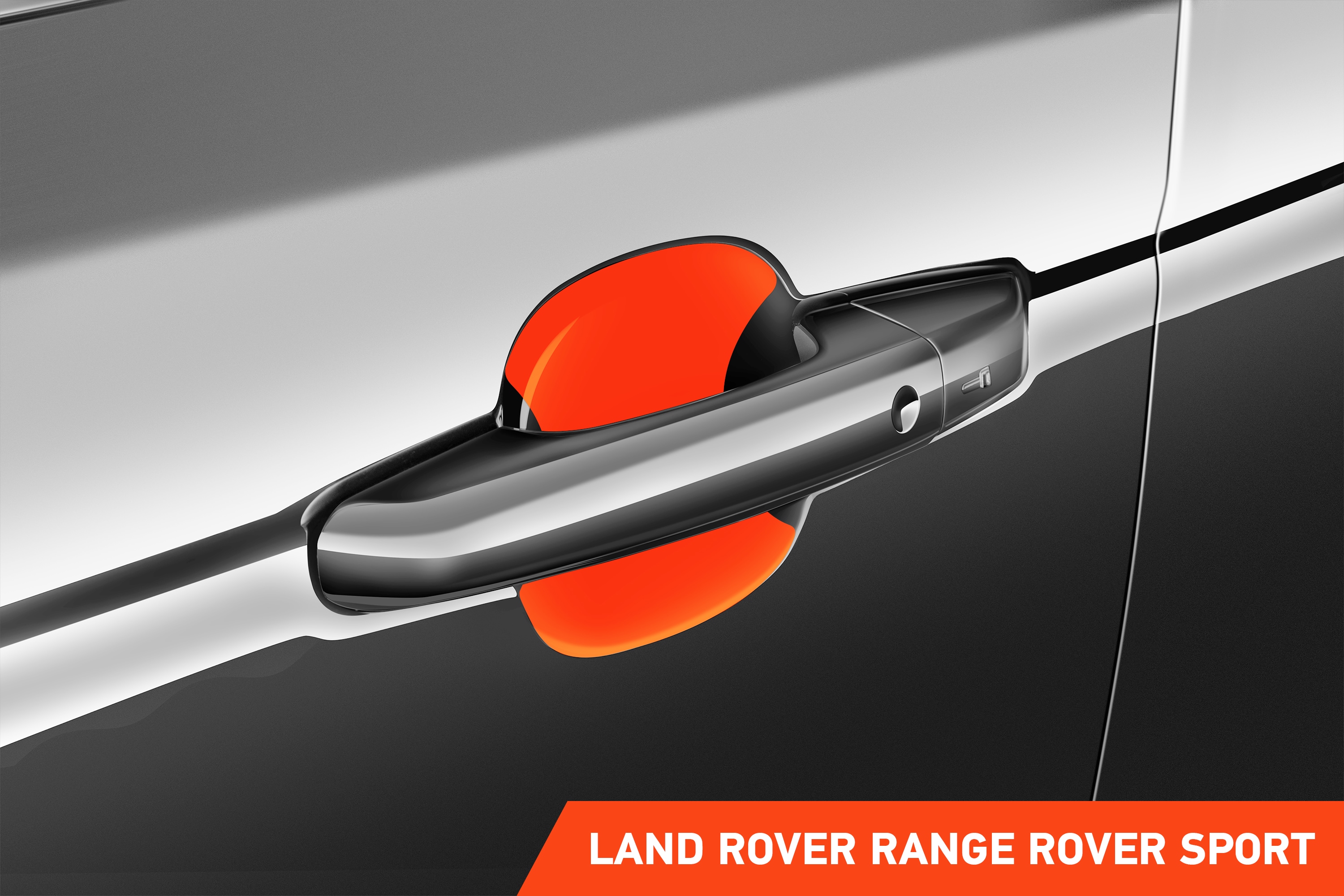 Auto Türgriffmulden Schutzfolie für Land Rover Range Rover Sport 2 (II) L494 I 2017 - 2022 im 4er Set