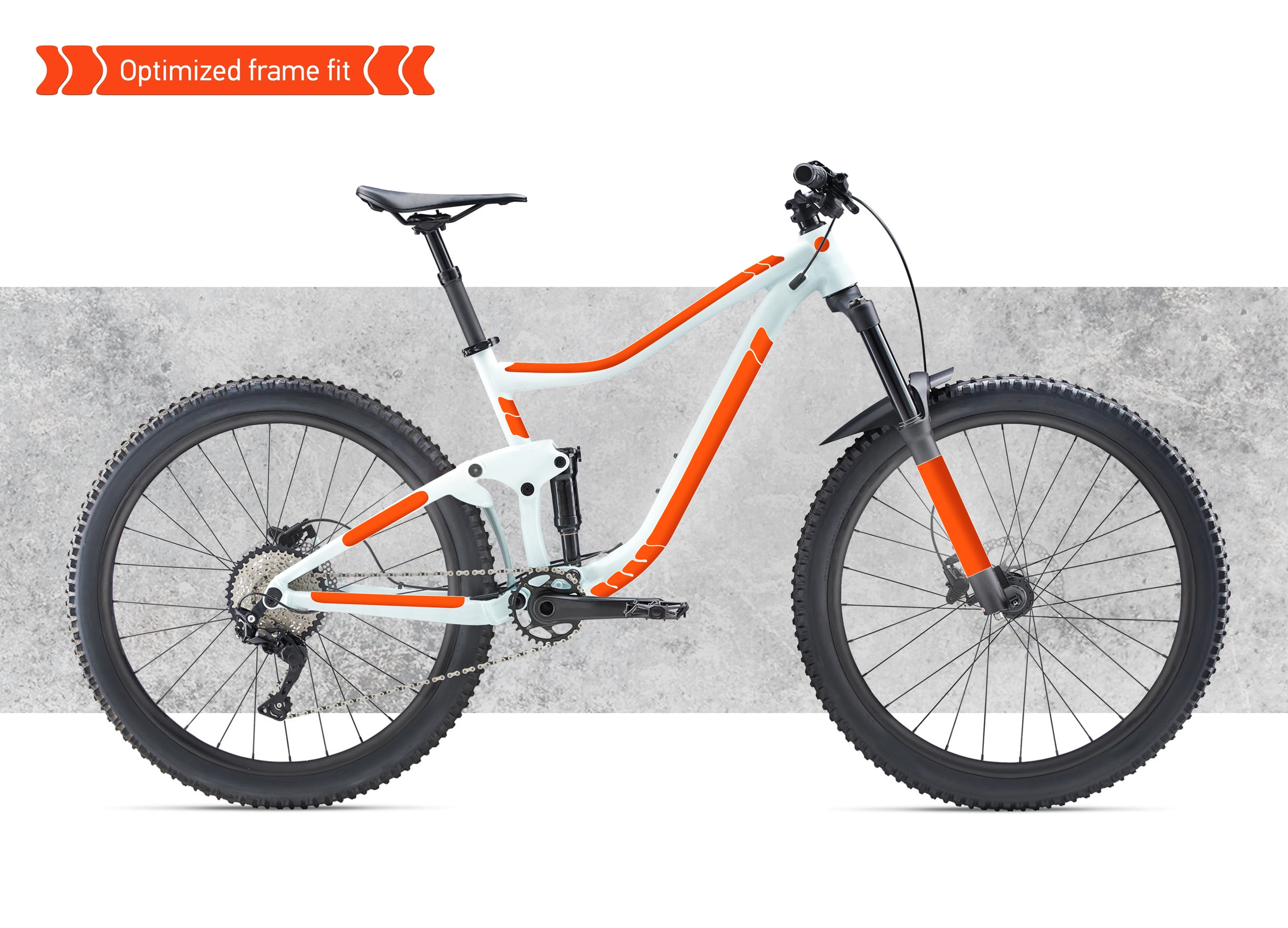 Fahrrad Lackschutzfolie Universal