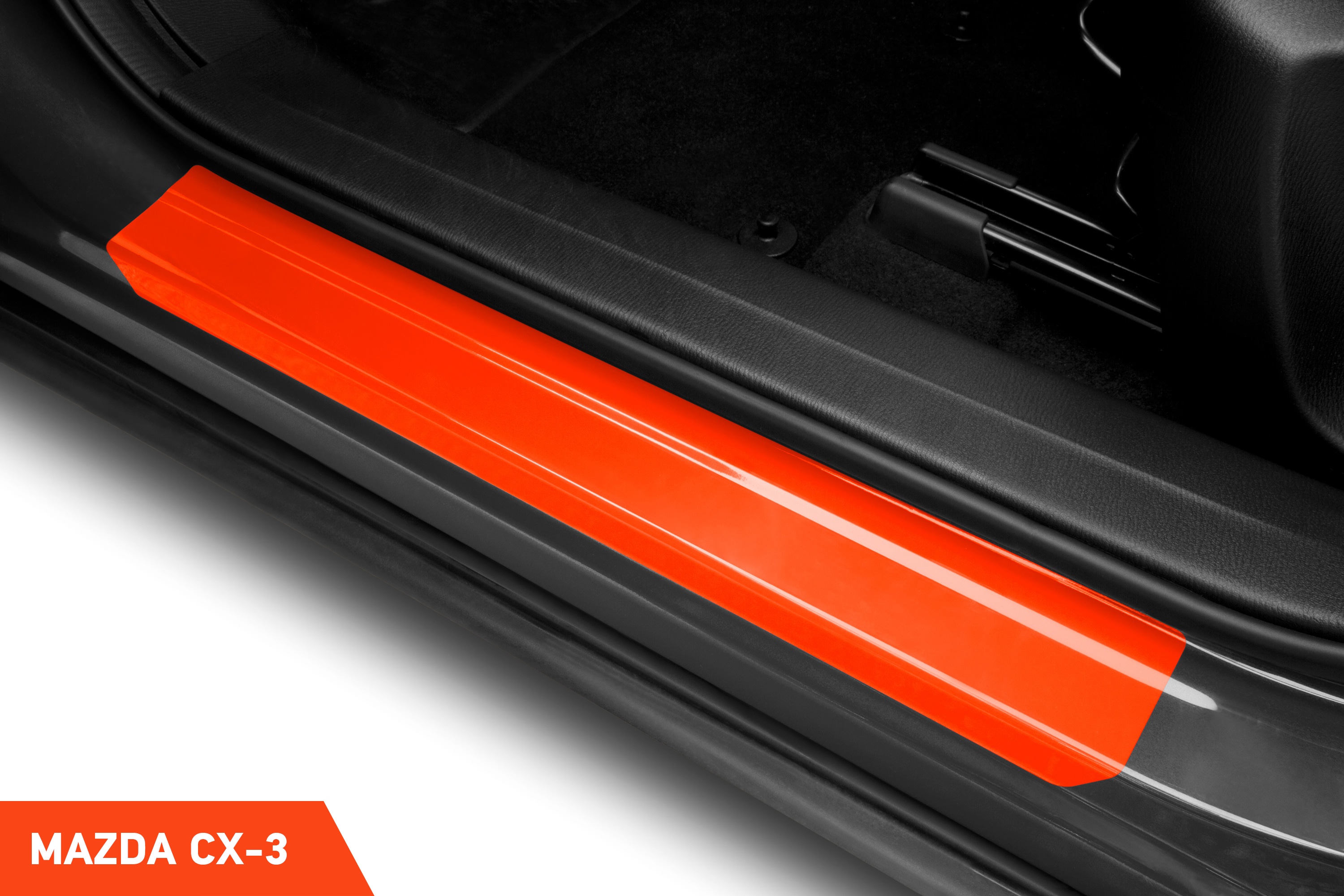 Einstiegsleisten Schutz für Mazda CX-3 1 (I) DK I 2015 - 2021 im 4er Set