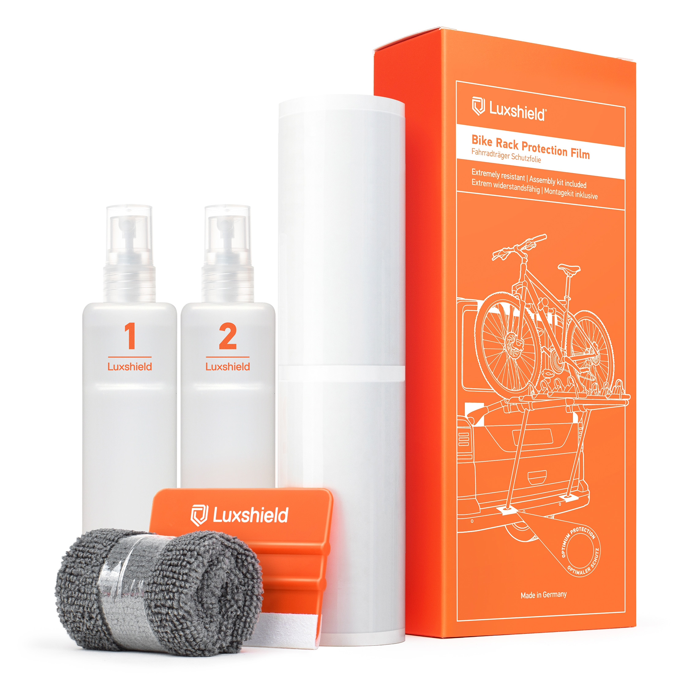 Fahrradträger/Heckträger Schutzfolie Universal