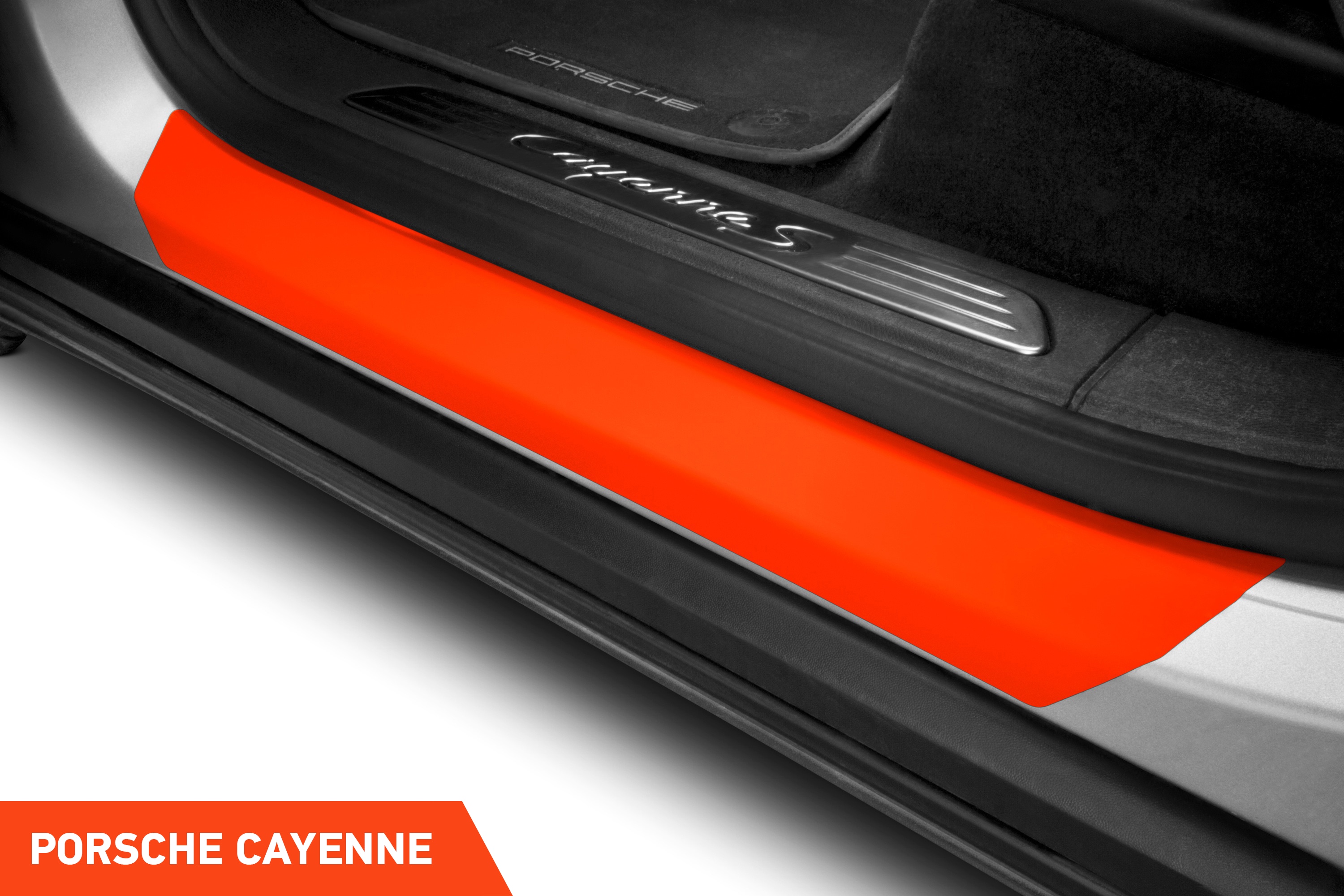Einstiegsleisten Schutz für Porsche Cayenne 2 (II) 92A I 2010 - 2017 im 4er Set