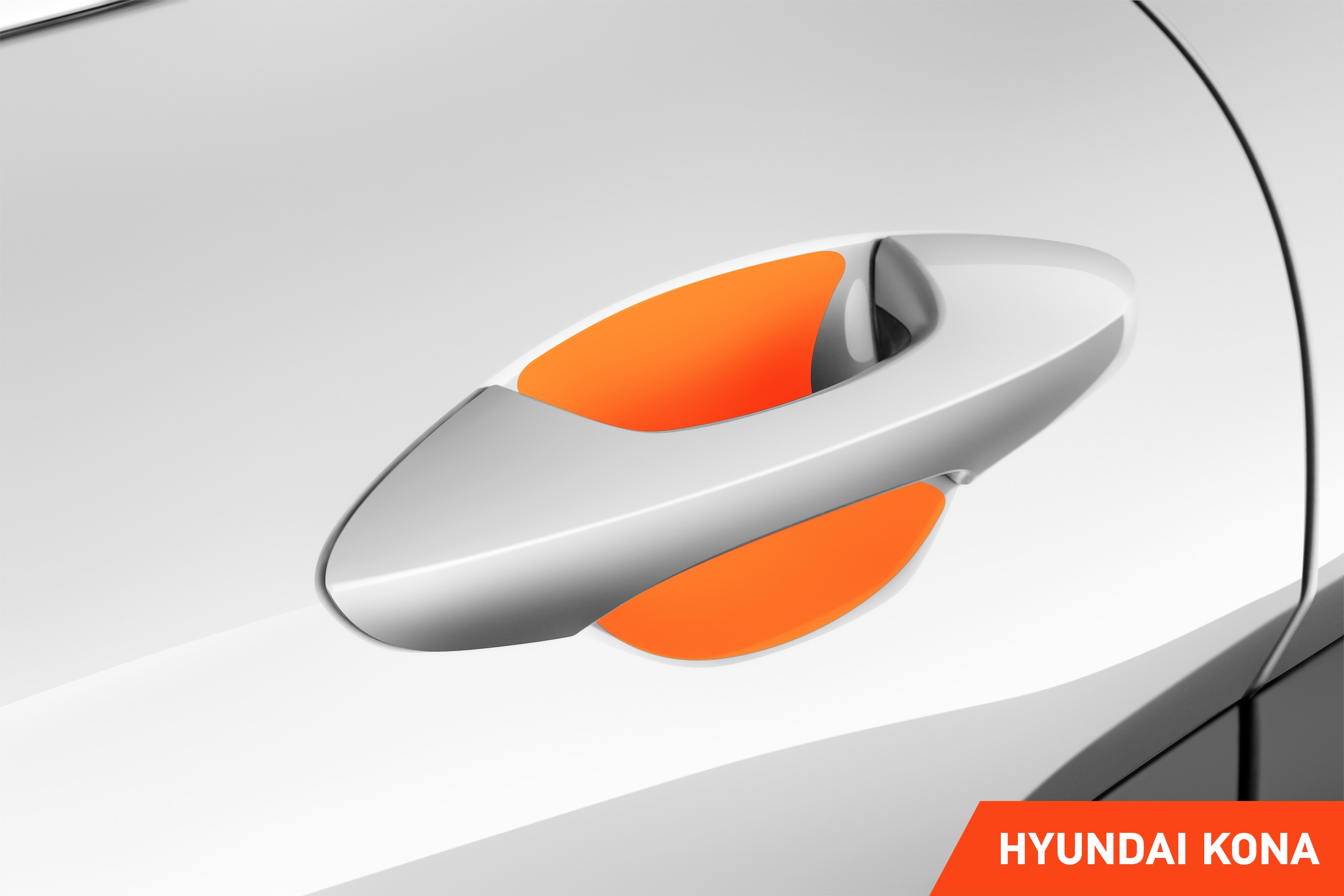 Auto Türgriffmulden Schutzfolie für Hyundai Kona 2 (II) SX2 I 2023 - 2025 im 4er Set