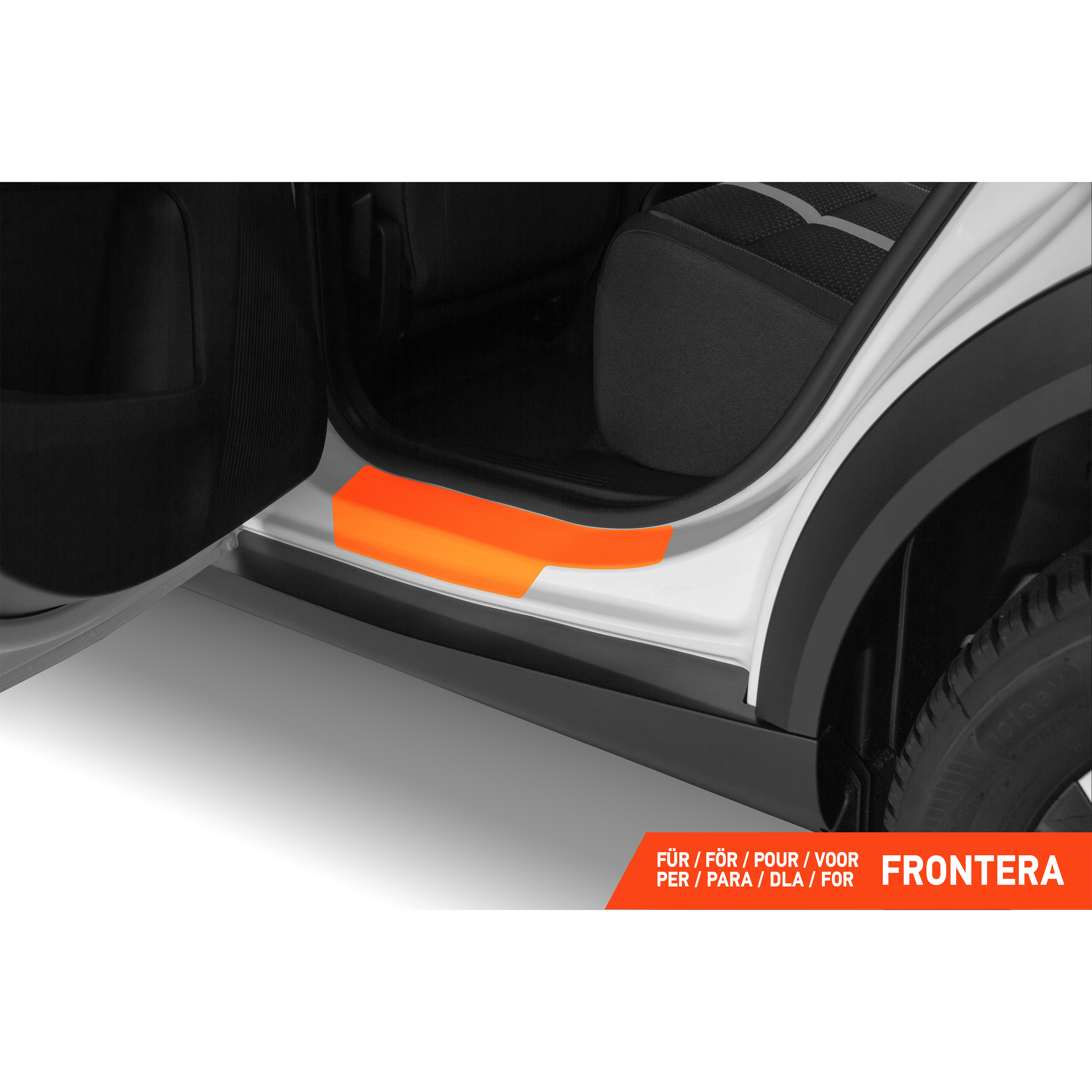 Einstiegsleisten Schutz für Opel Frontera OV24 I 2024 - 2025 im 4er Set