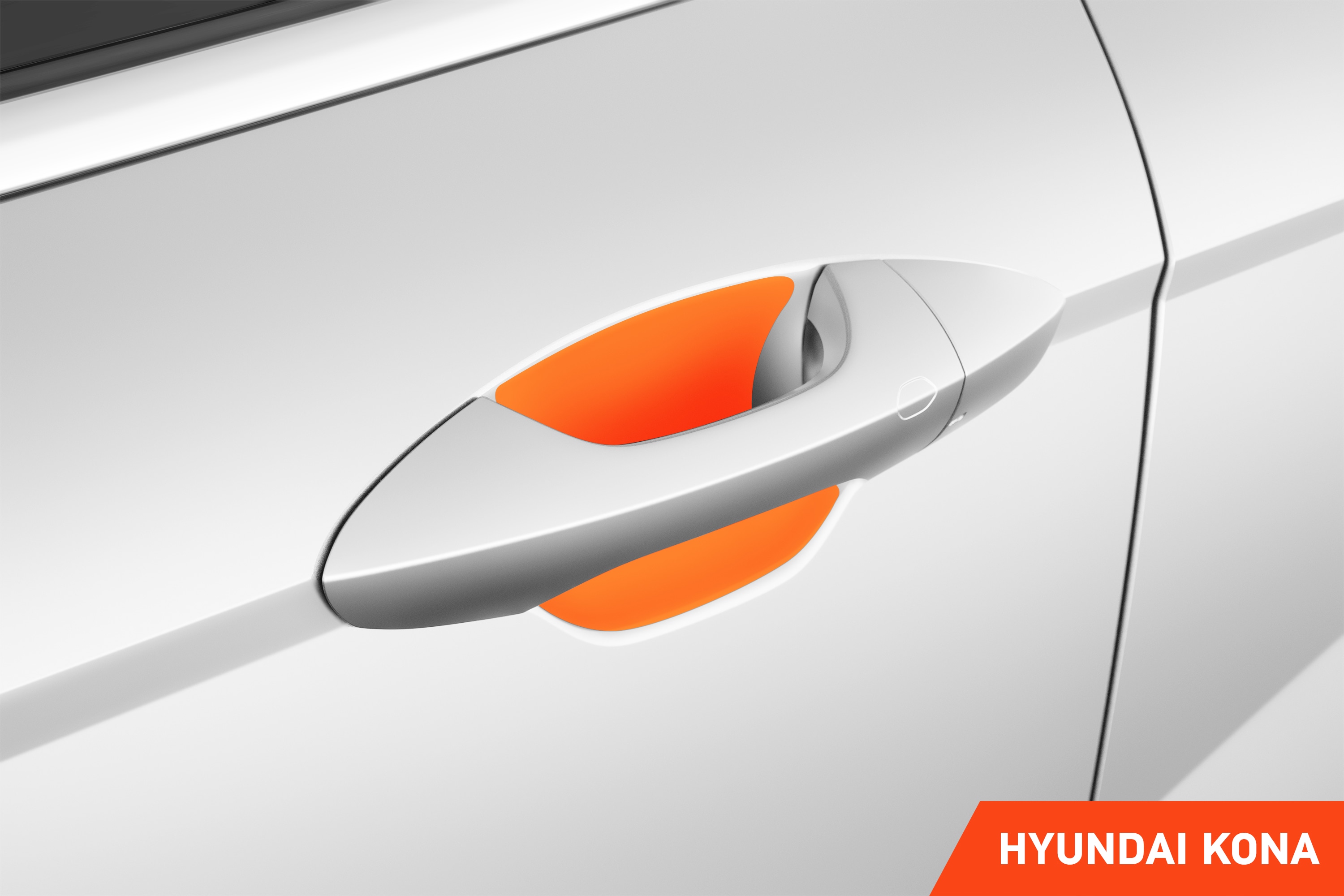 Auto Türgriffmulden Schutzfolie für Hyundai Kona 2 (II) SX2 I 2023 - 2025 im 4er Set