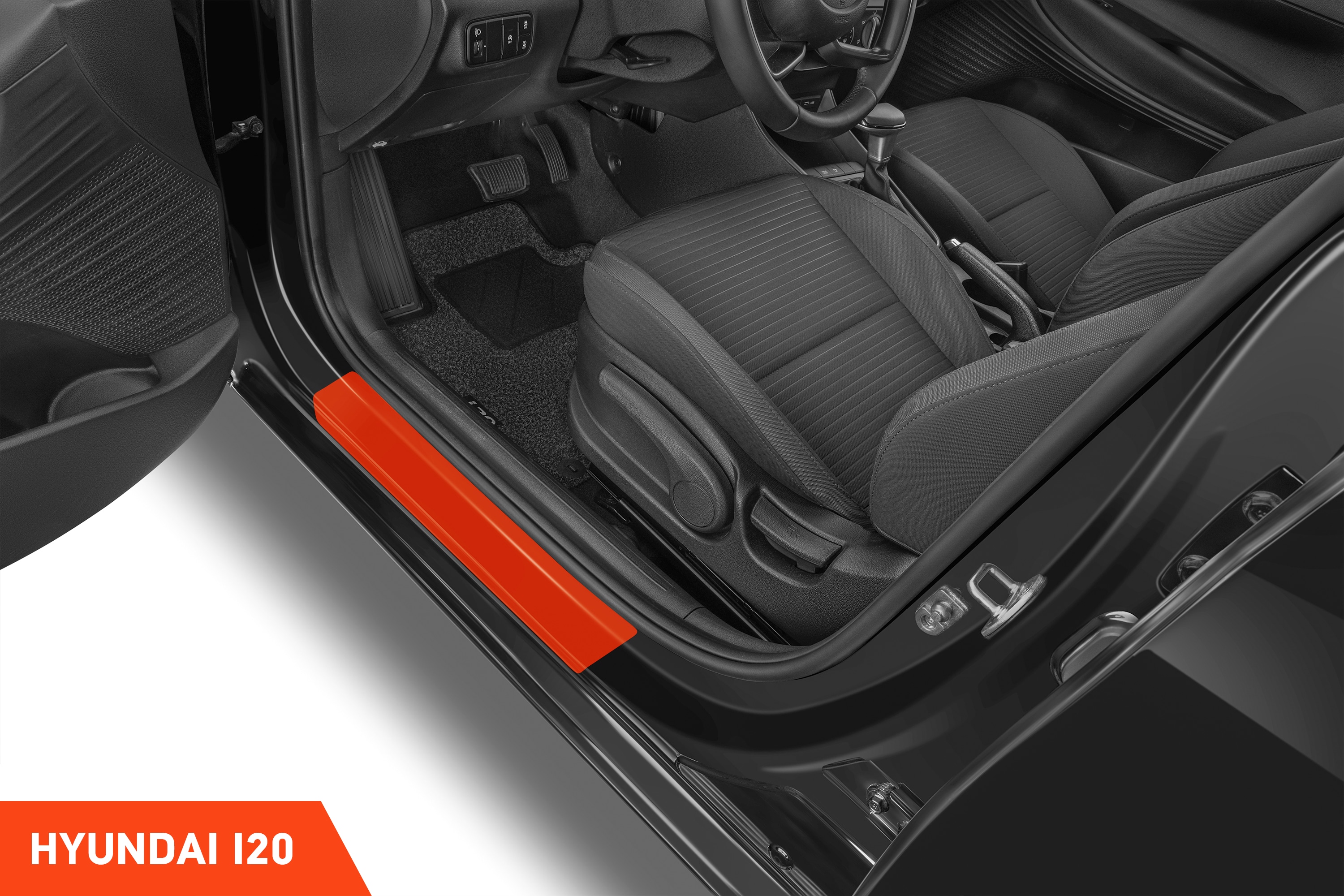 Einstiegsleisten Schutz für Hyundai i20 3 (III) BC3 I 2020 - 2025 im 4er Set