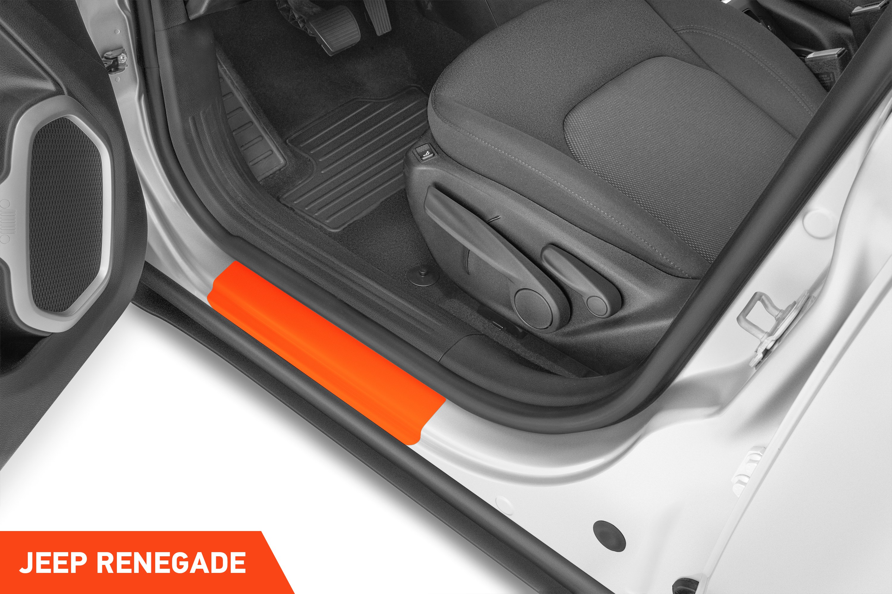Einstiegsleisten Schutz für Jeep Renegade I 2014 - 2025 im 4er Set
