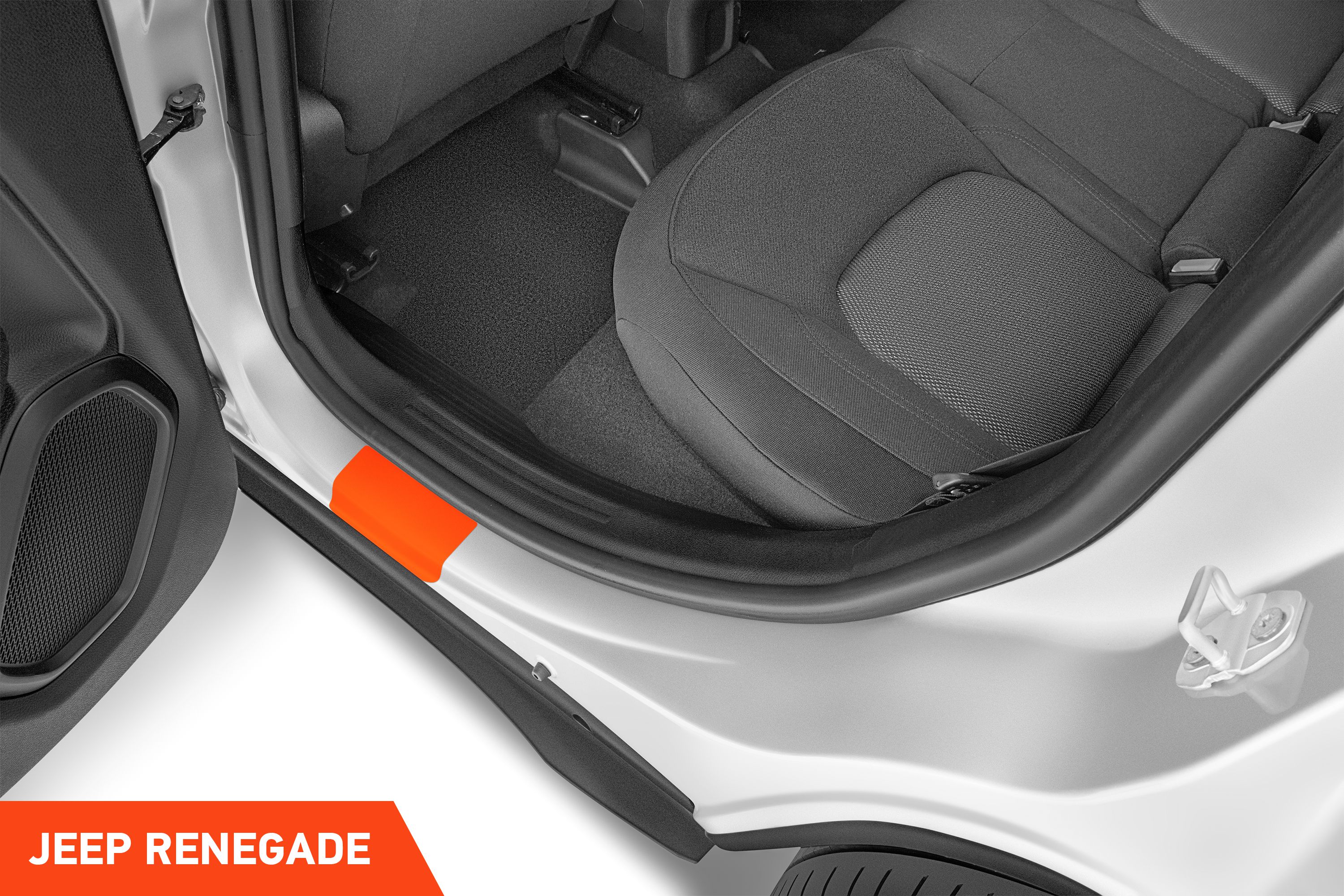 Einstiegsleisten Schutz für Jeep Renegade I 2014 - 2025 im 4er Set