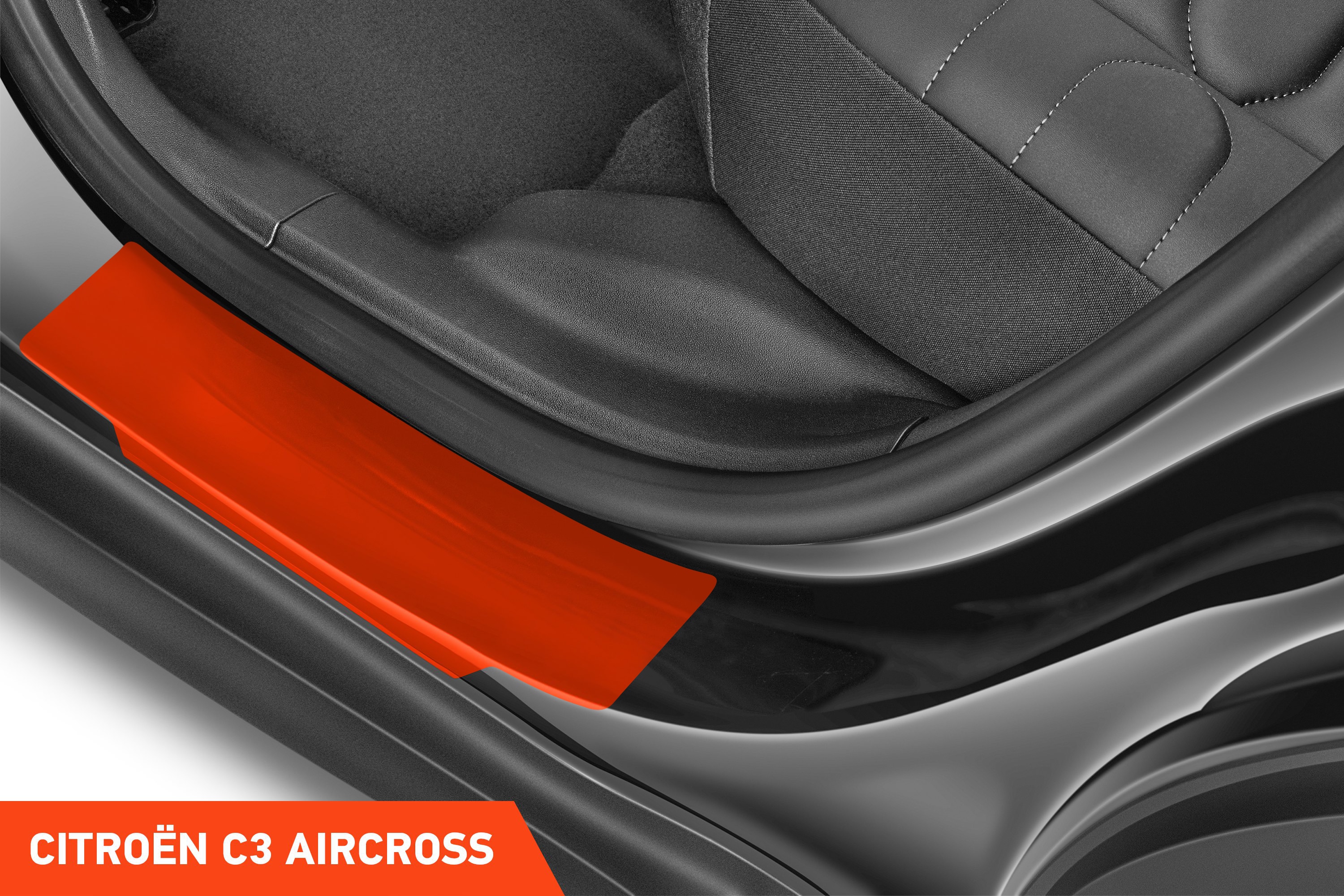 Einstiegsleisten Schutz für Citroën C3 Aircross 2 (II) I 2017 - 2025 im 4er Set