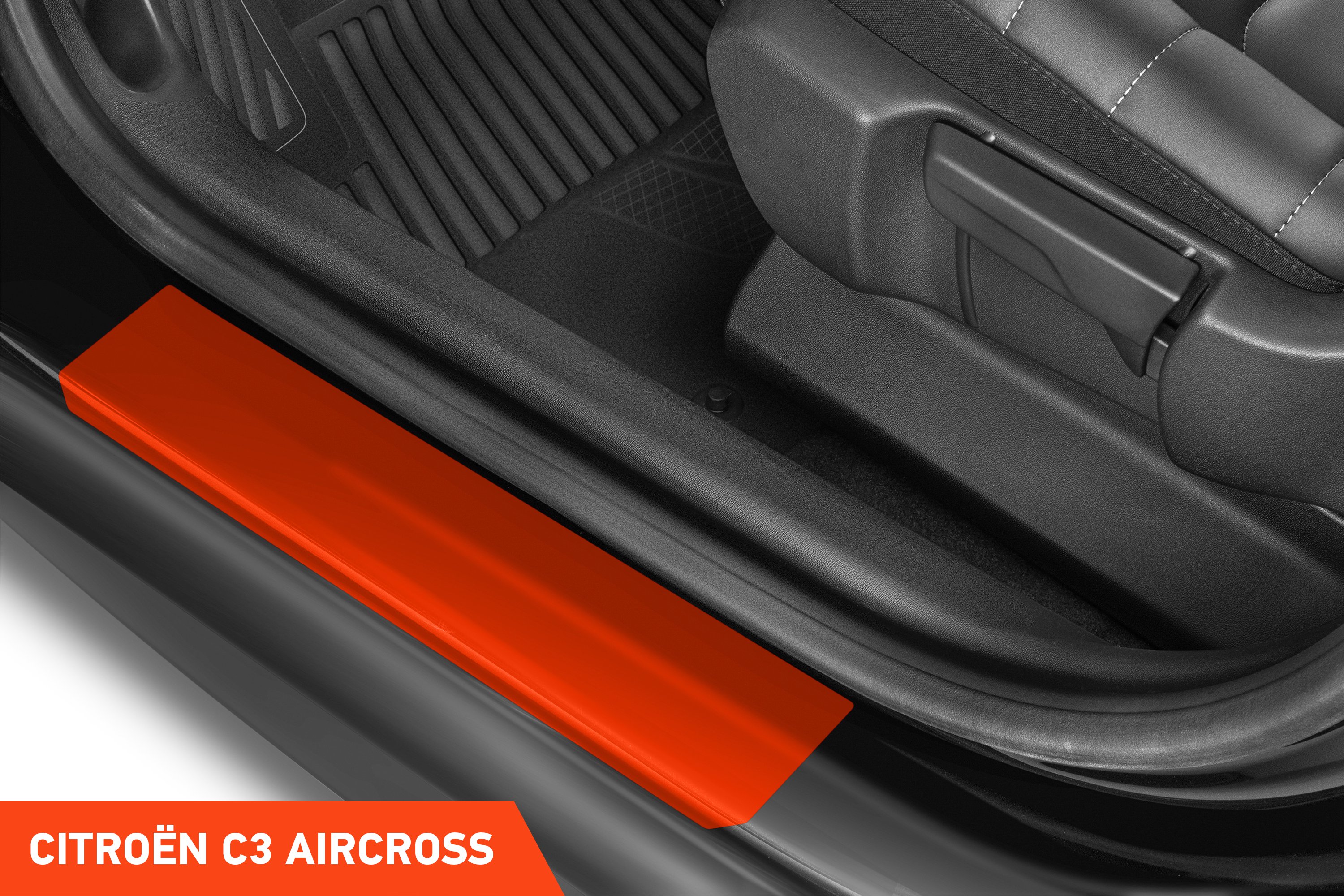 Einstiegsleisten Schutz für Citroën C3 Aircross 2 (II) I 2017 - 2025 im 4er Set