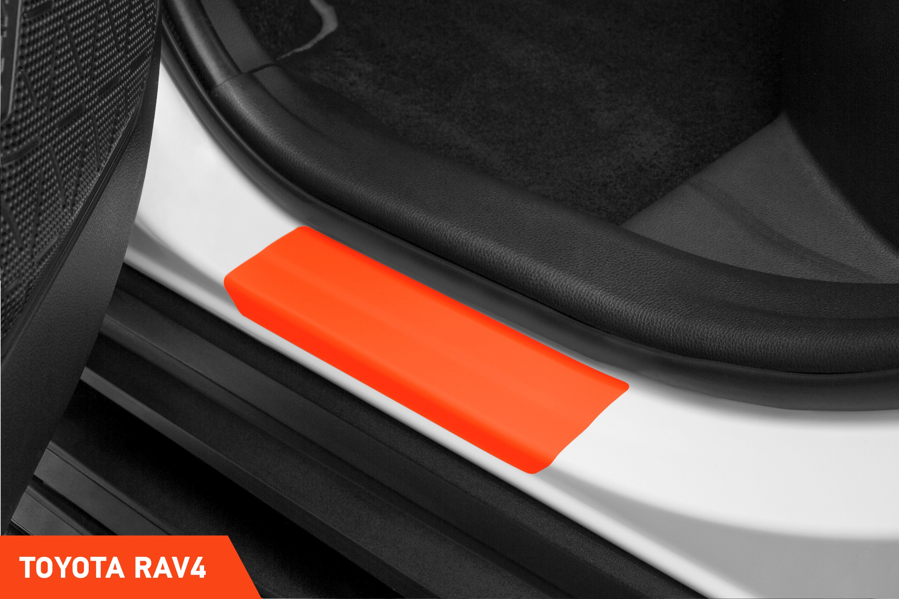 Einstiegsleisten Schutz für Toyota RAV4 5 (V) A5 I 2018 - 2025 im 4er Set
