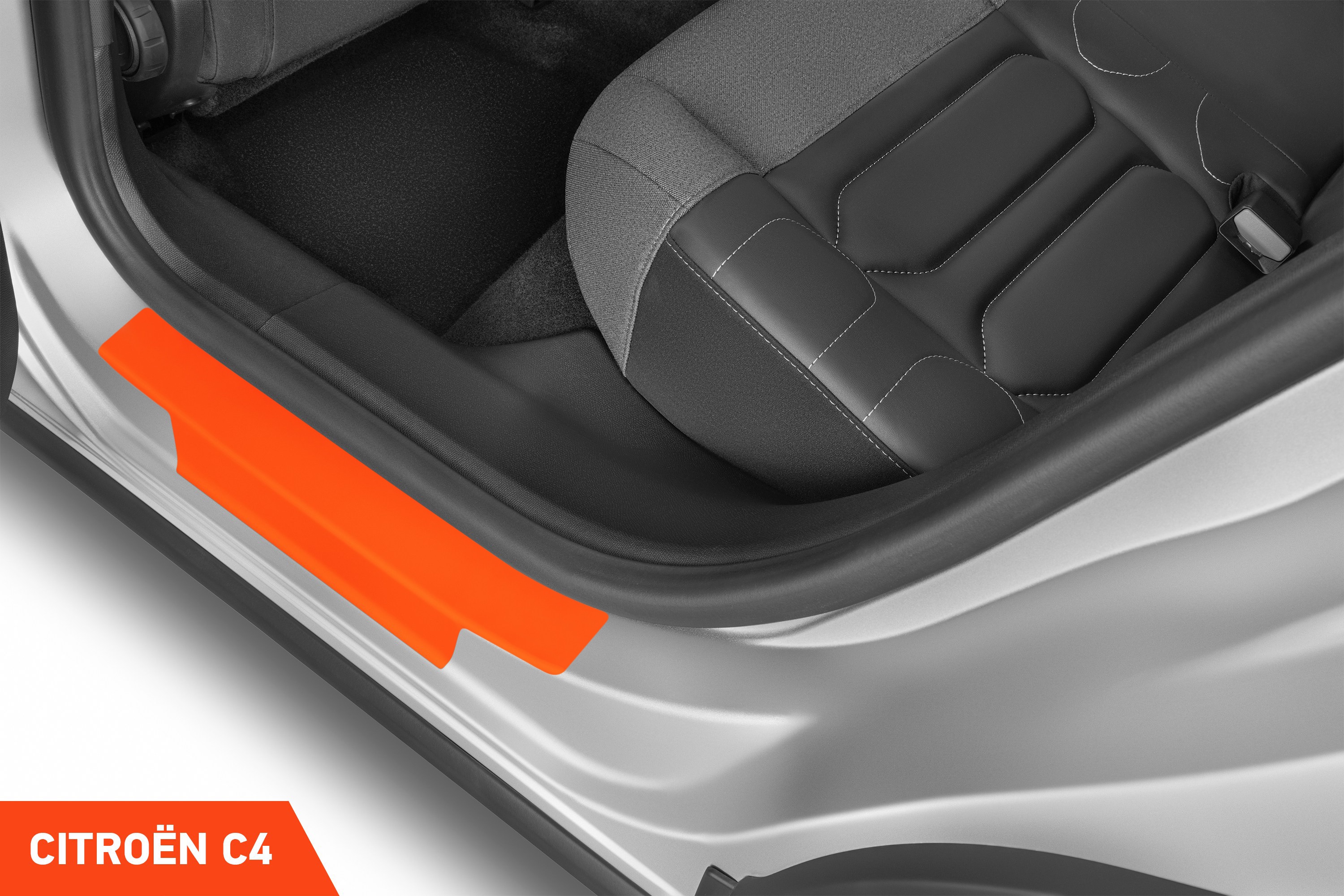 Einstiegsleisten Schutz für Citroën C4 3 (III) I 2020 - 2025 im 4er Set