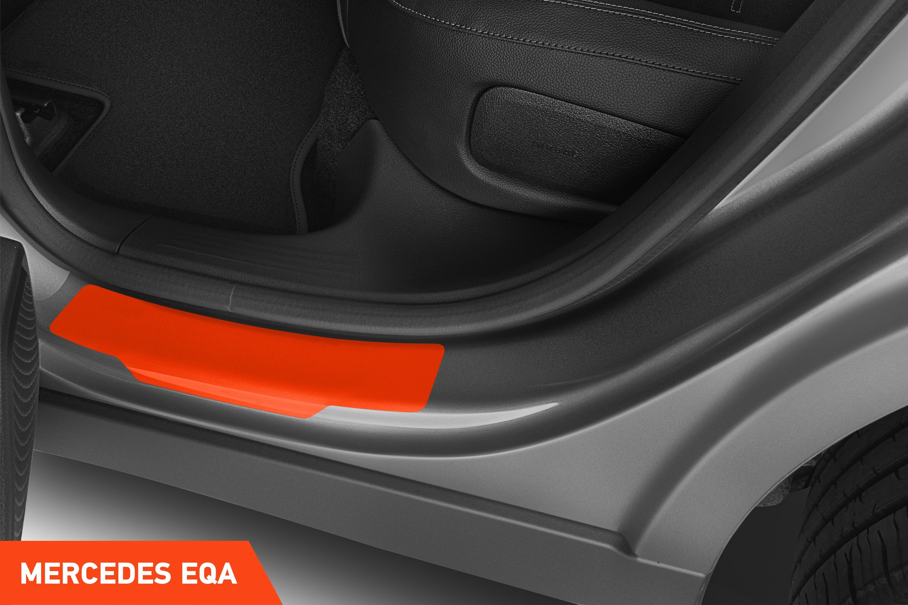 Einstiegsleisten Schutz für Mercedes Benz EQA H243 I 2021 - 2025 im 4er Set