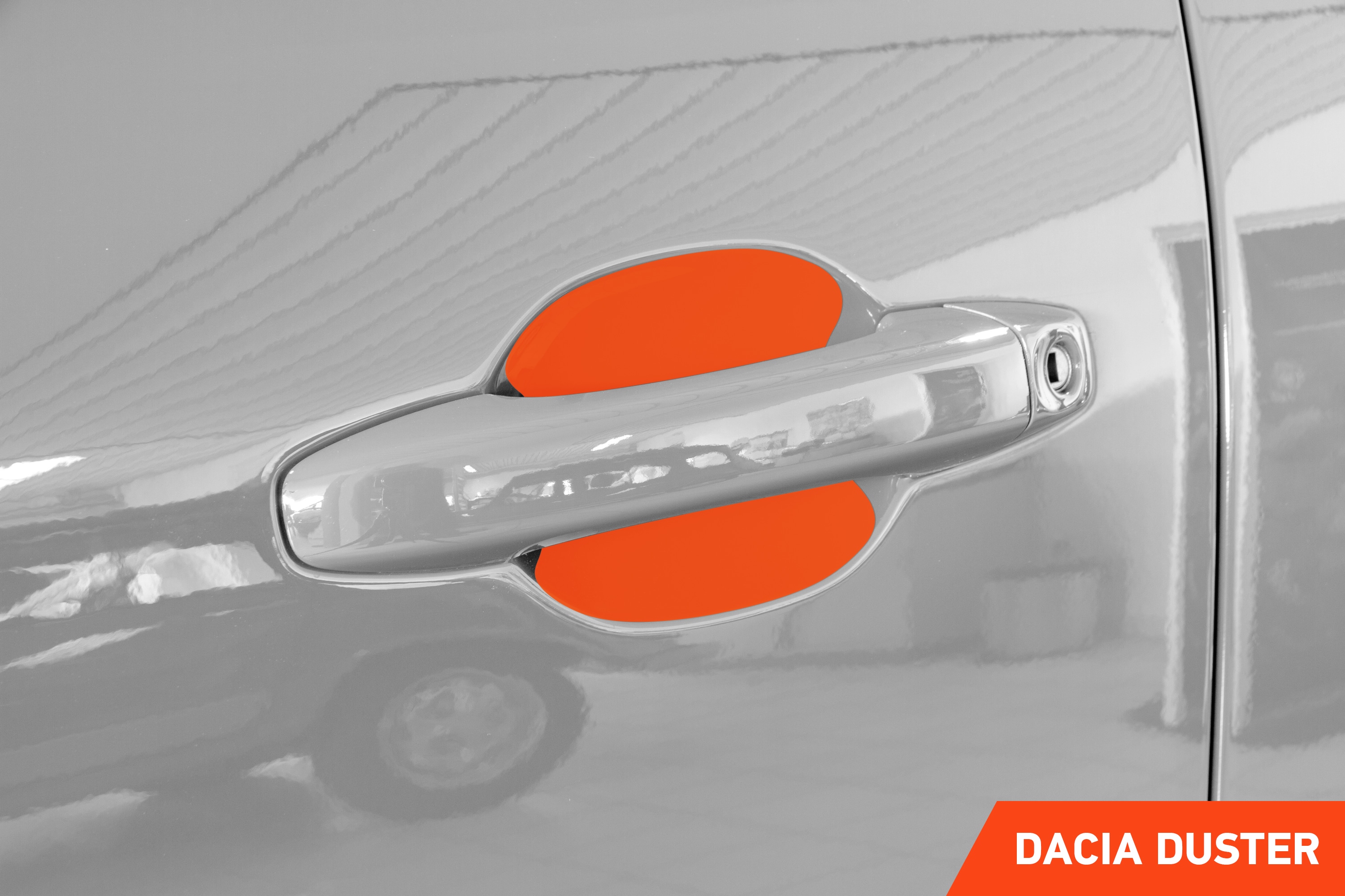 Auto Türgriffmulden Schutzfolie für Dacia Duster 3 (III) P1310 I 2024 - 2025 im 4er Set