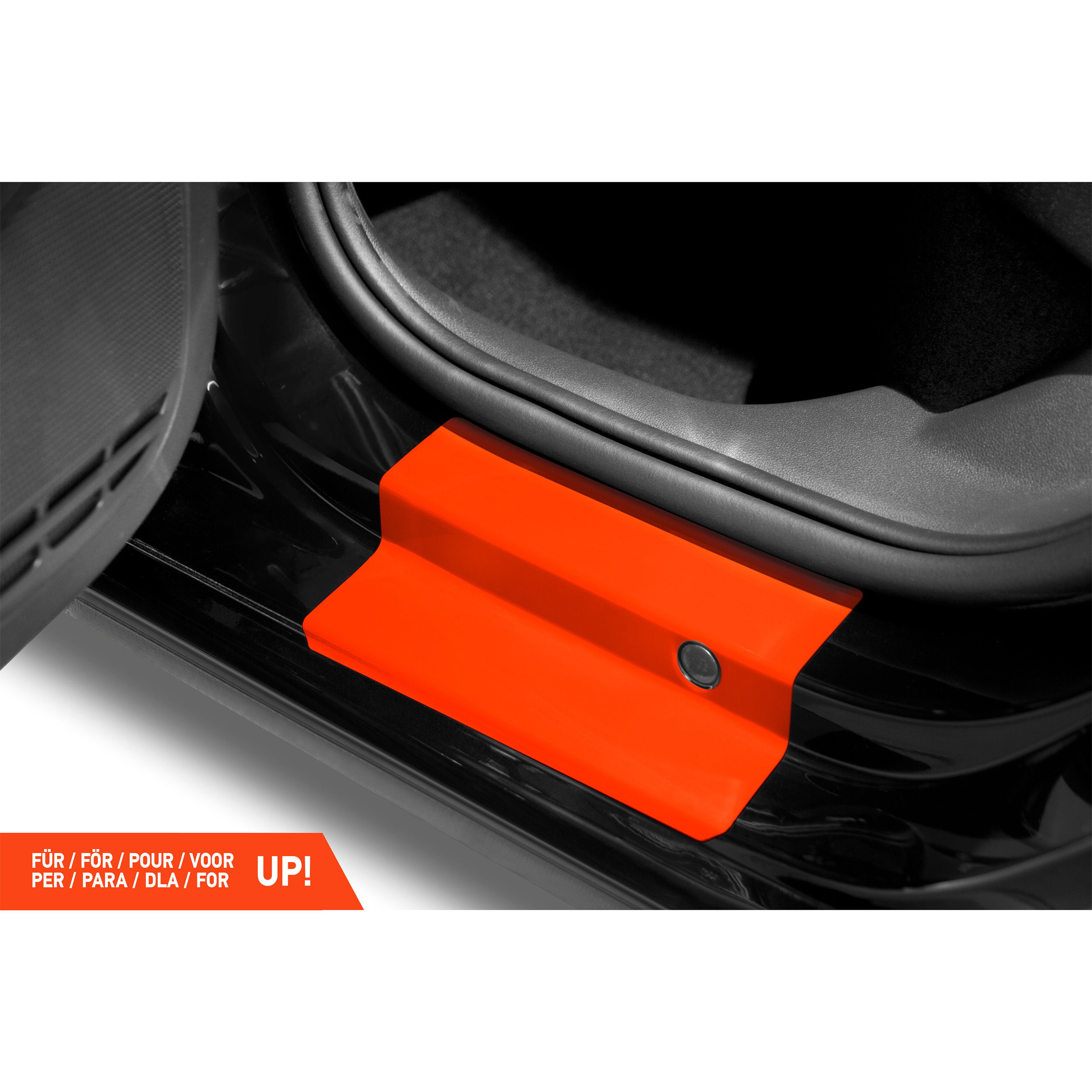 Einstiegsleisten Schutz für VW UP! 5-Türer AA I 2012 - 2023 im 4er Set