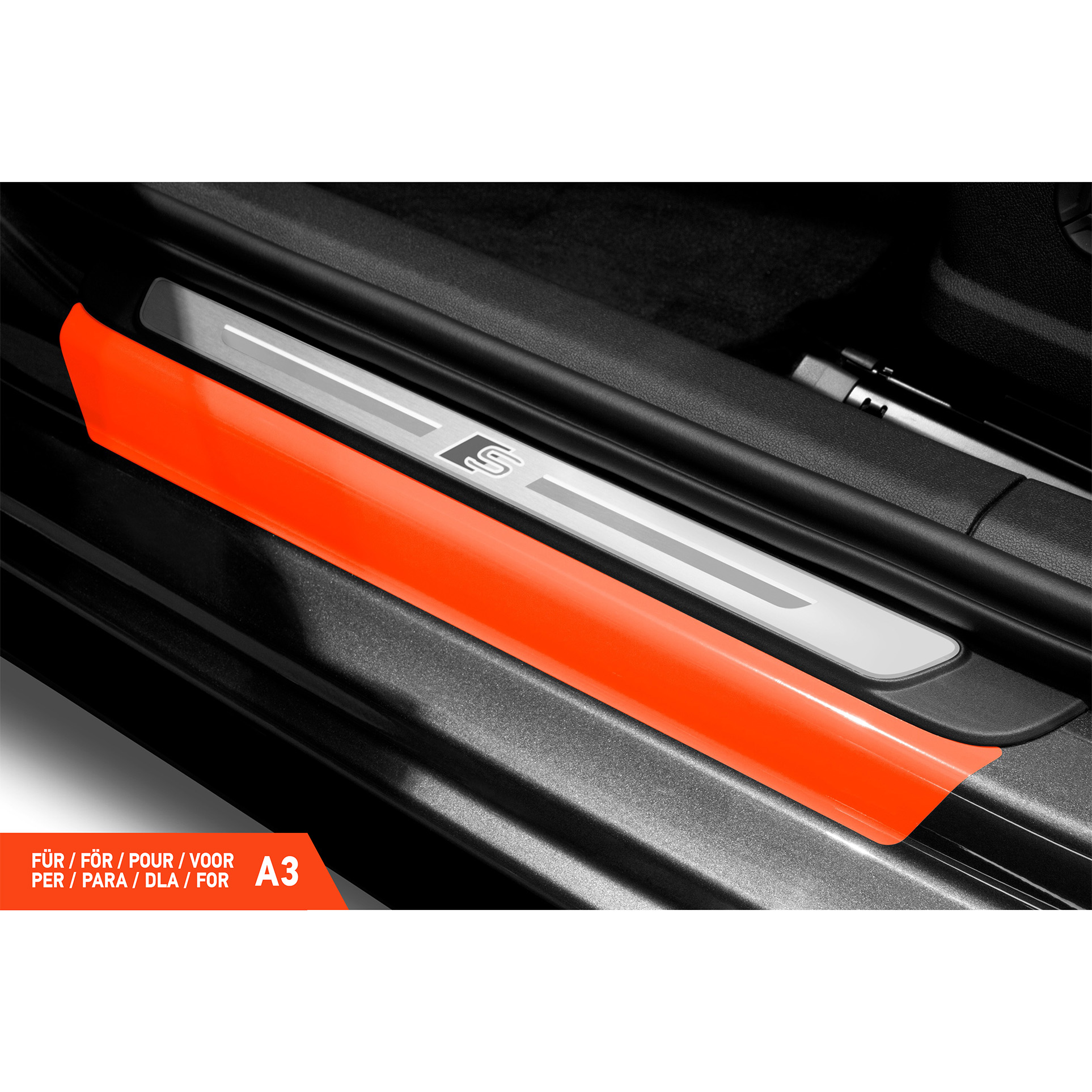 Einstiegsleisten Schutz für Audi A3 Limousine 4 (IV) 8Y I 2020 - 2026 im 4er Set
