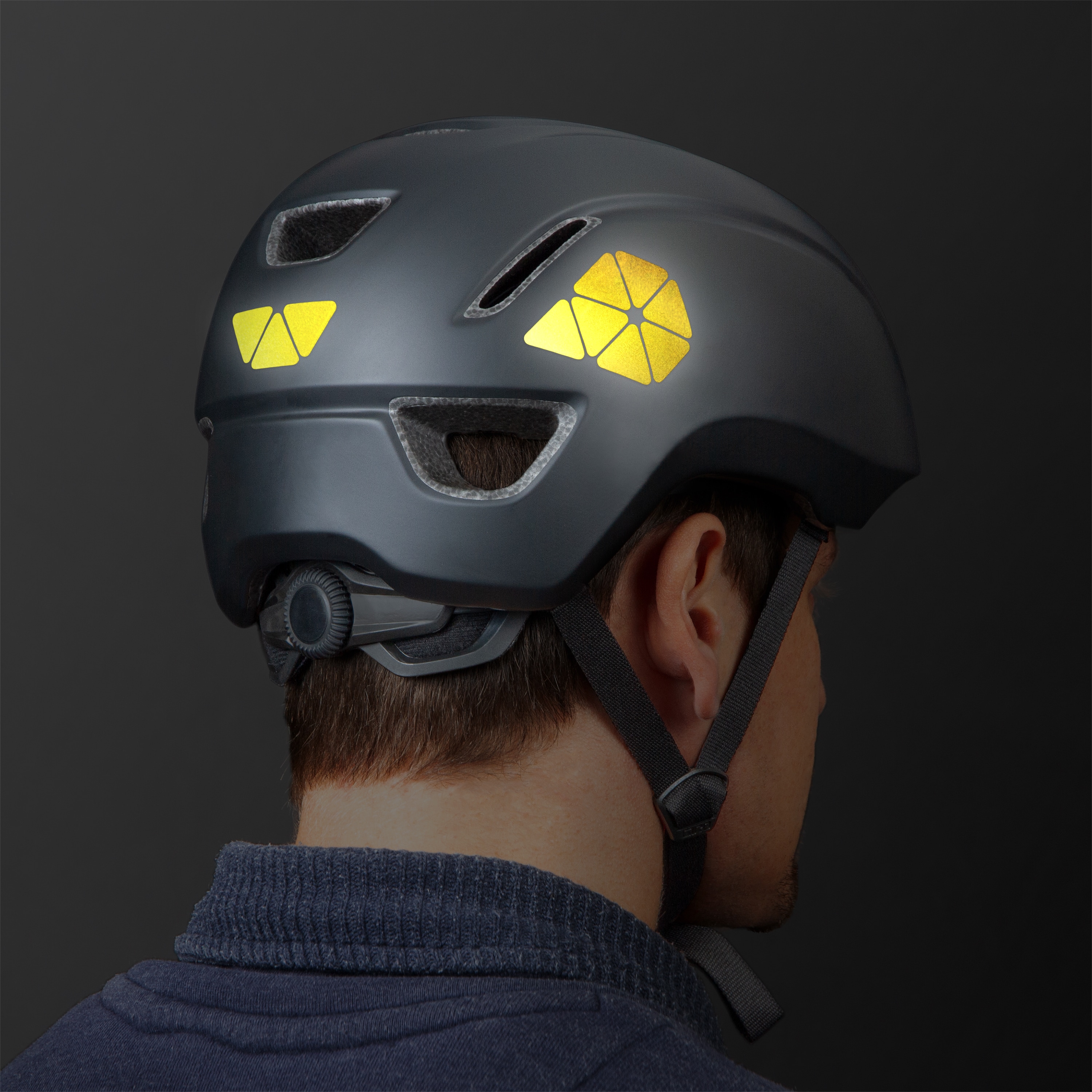 Reflektoren Sticker Set - Dreiecke klein  - für Fahrrad Roller Kinderwagen