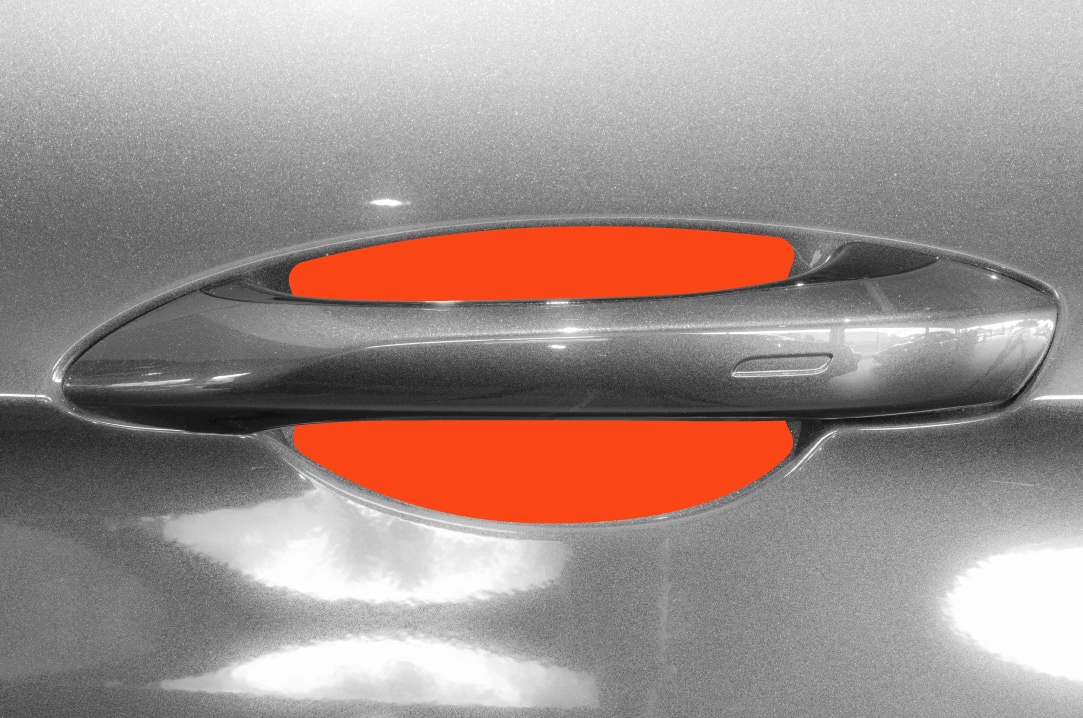 Auto Türgriffmulden Schutzfolie für Porsche Panamera Sport Turismo 2 (II) 971 I 2017 - 2024 im 4er Set