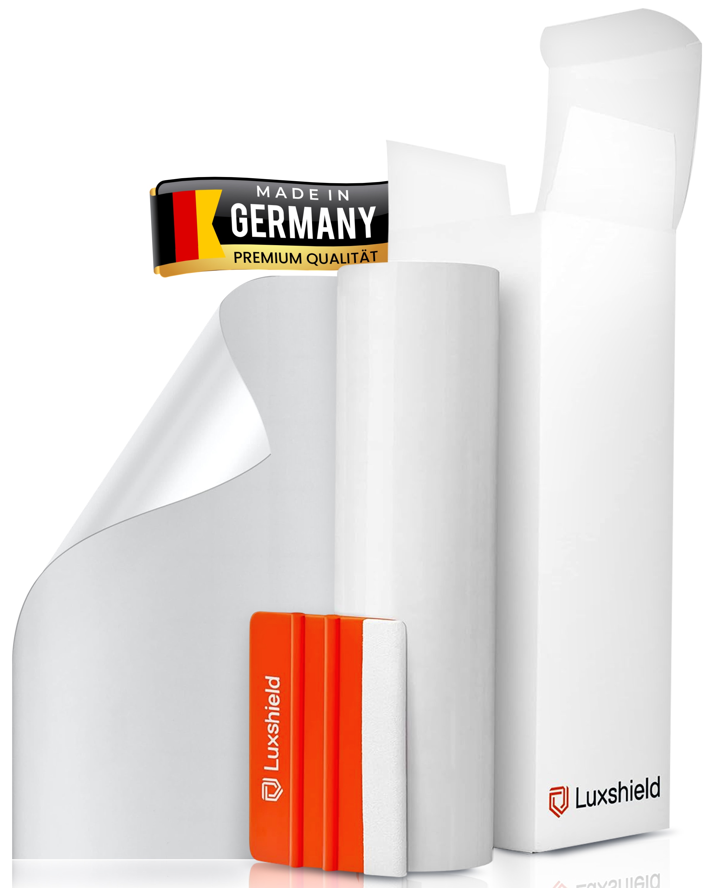 Lackschutzfolie Transparent glänzend Meterware