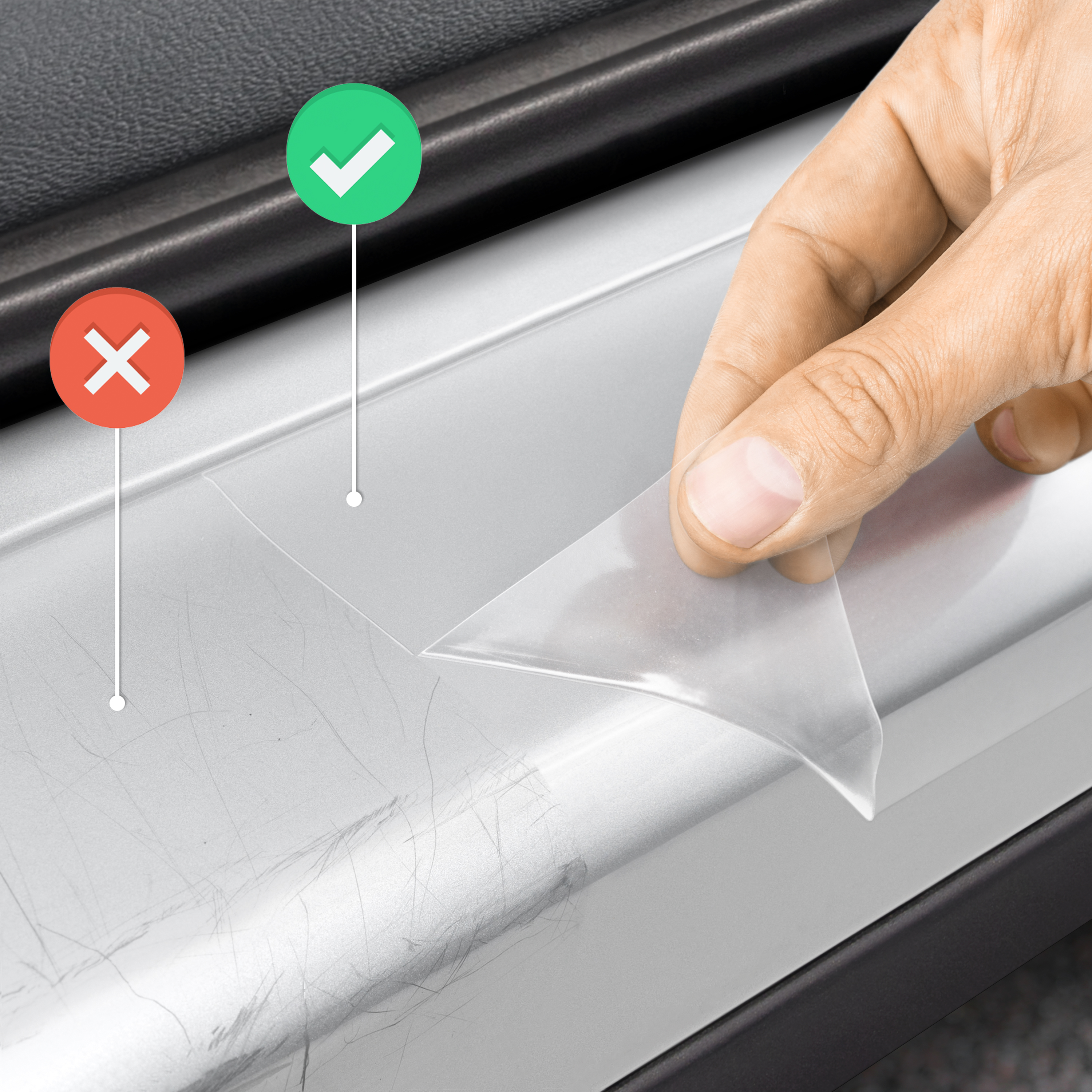 Einstiegsleisten Schutz für Opel Adam M13 I 2012 - 2019 im 2er Set