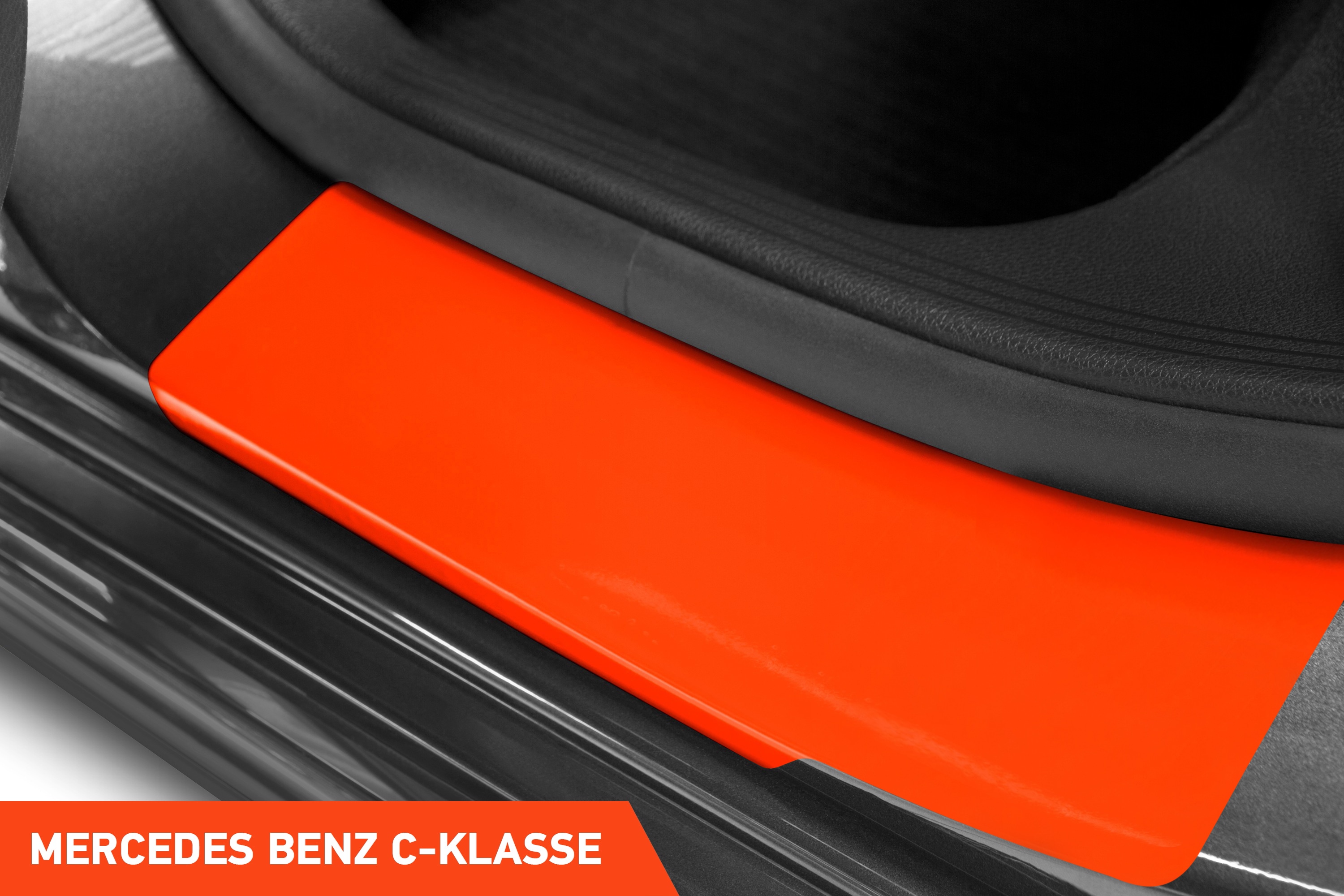 Einstiegsleisten Schutz für Mercedes Benz C-Klasse Limousine W205 I 2014 - 2021 im 4er Set