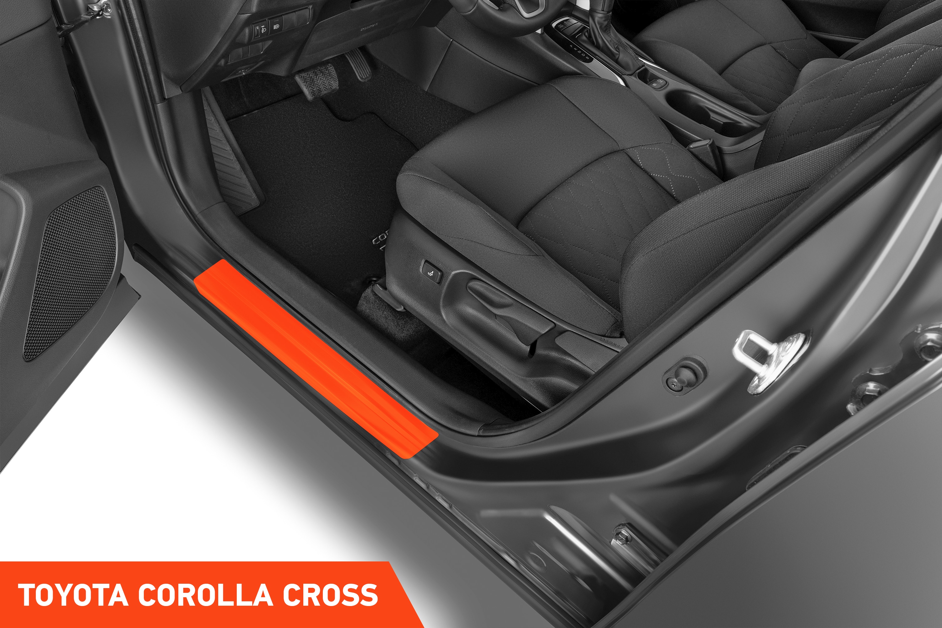 Einstiegsleisten Schutz für Toyota Corolla Cross XG10 I 2022 - 2025 im 4er Set