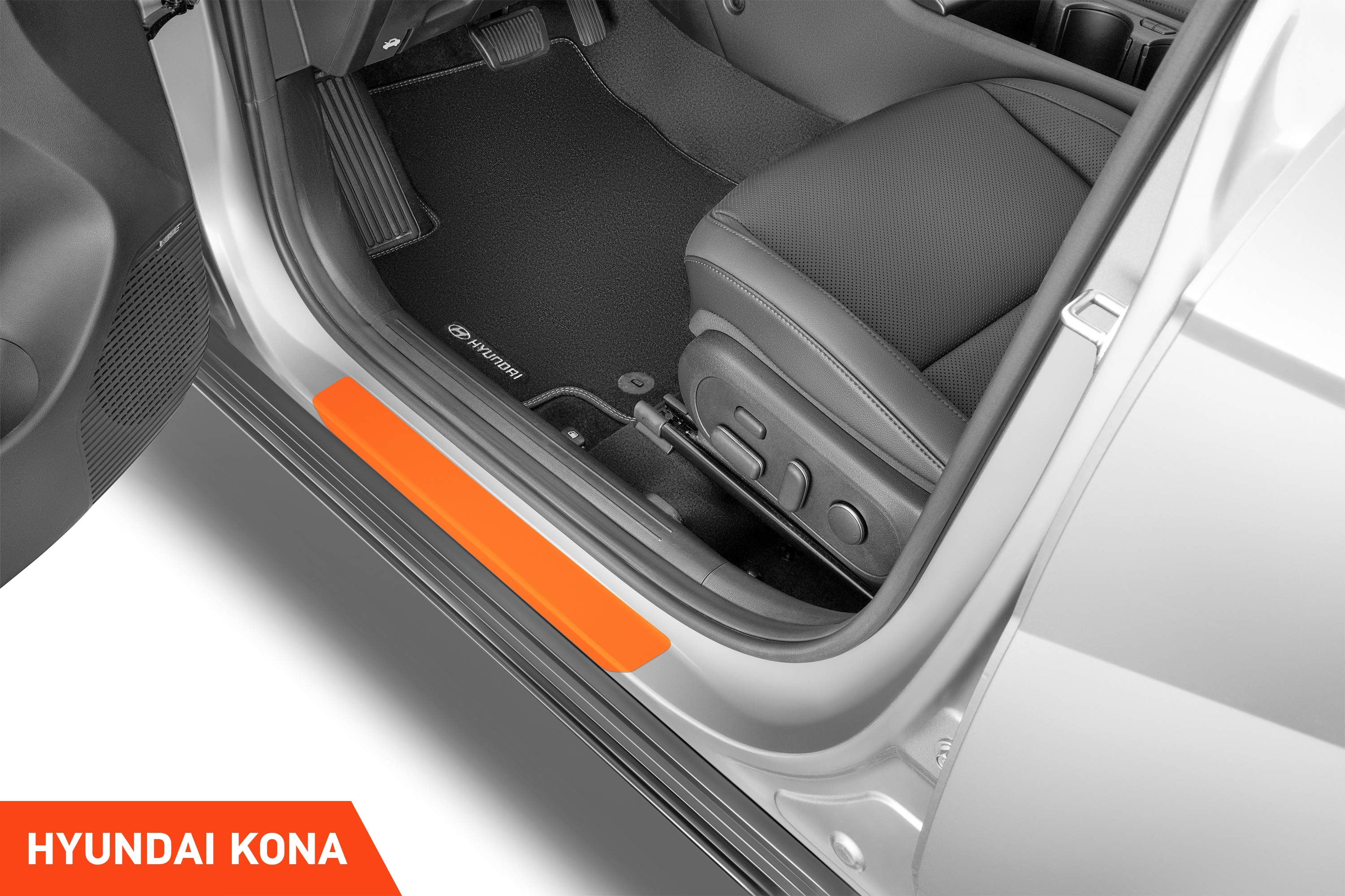 Einstiegsleisten Schutz für Hyundai Kona 2 (II) SX2 I 2023 - 2025 im 4er Set