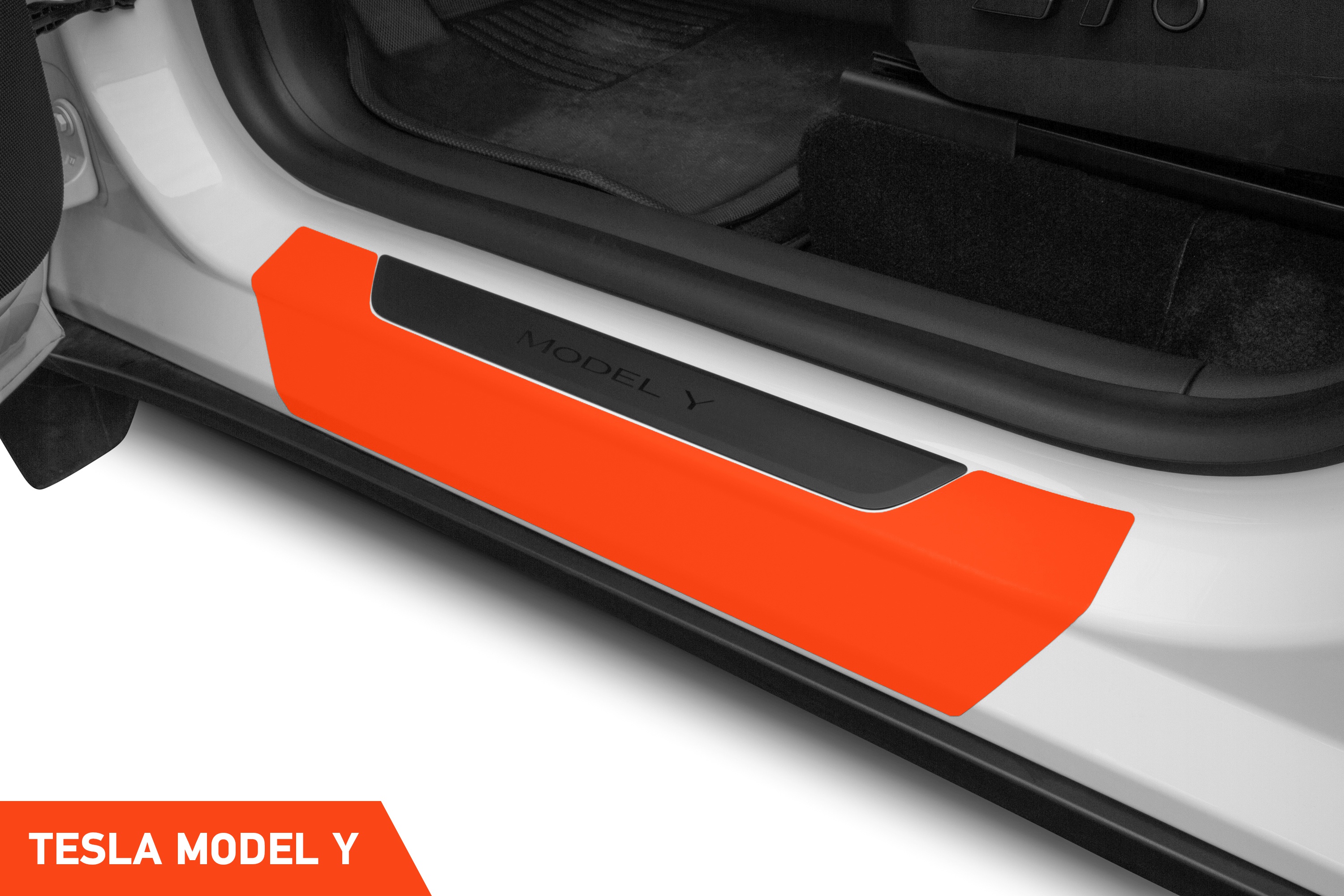 Einstiegsleisten Schutz für Tesla Model Y I 2020 - 2025 im 4er Set