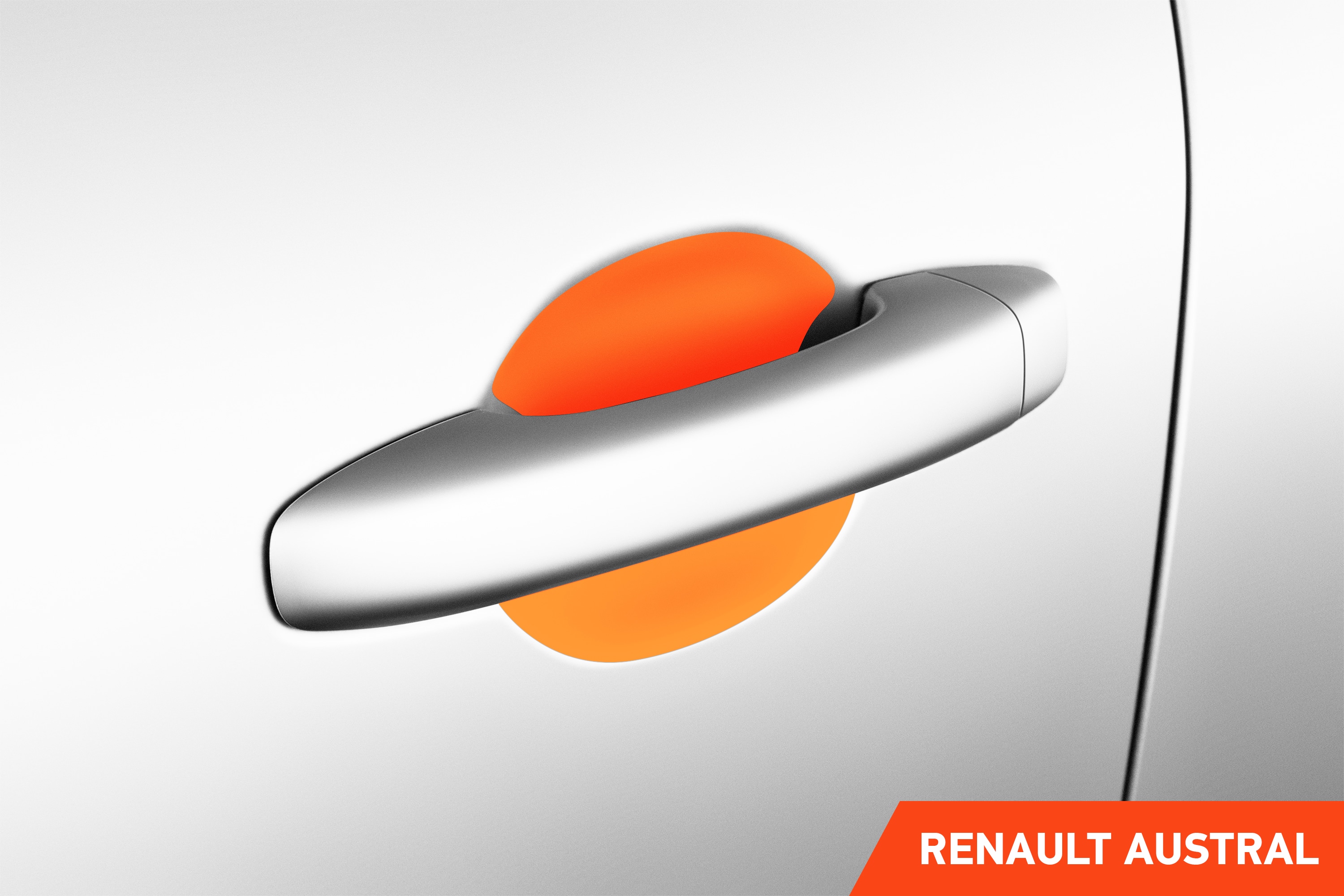 Auto Türgriffmulden Schutzfolie für Renault Austral I 2022 - 2025 im 4er Set