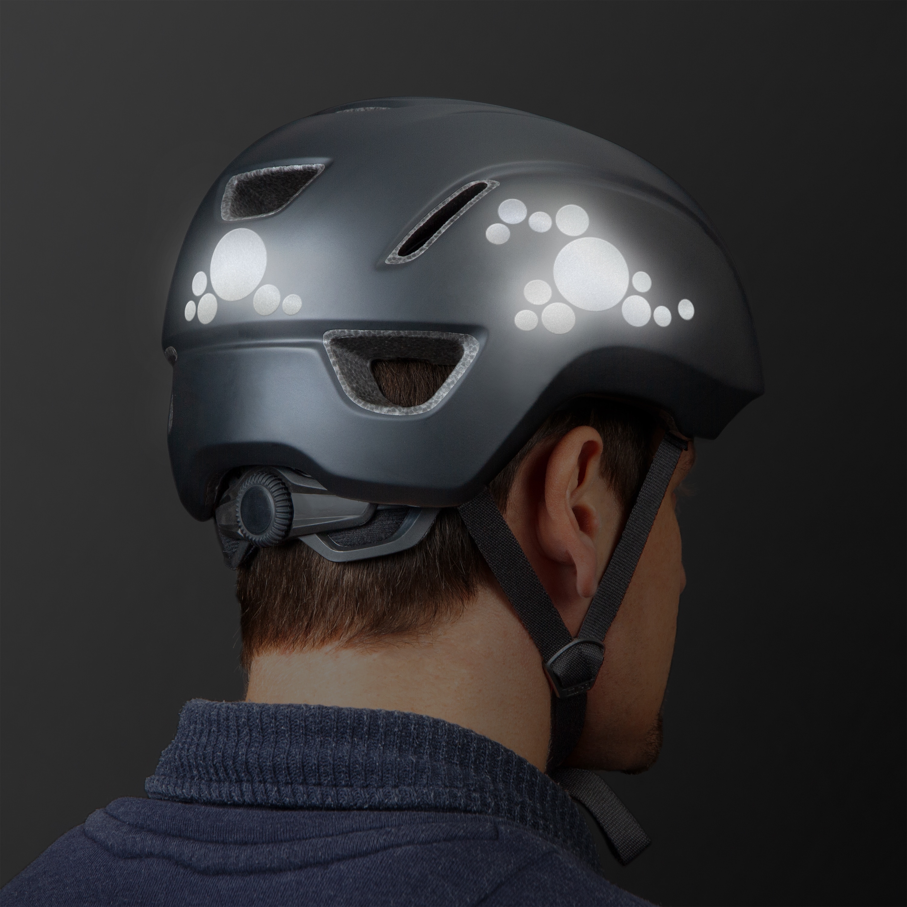 Reflektoren Sticker Set - Kreise  - für Fahrrad Roller Kinderwagen