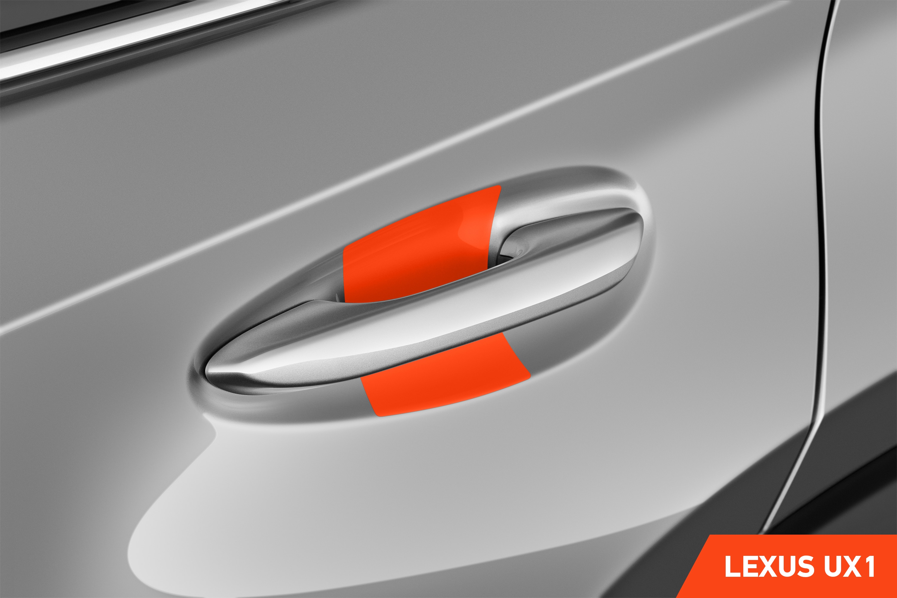 Auto Türgriffmulden Schutzfolie für Lexus UX 1 (I) I 2019 - 2025 im 4er Set