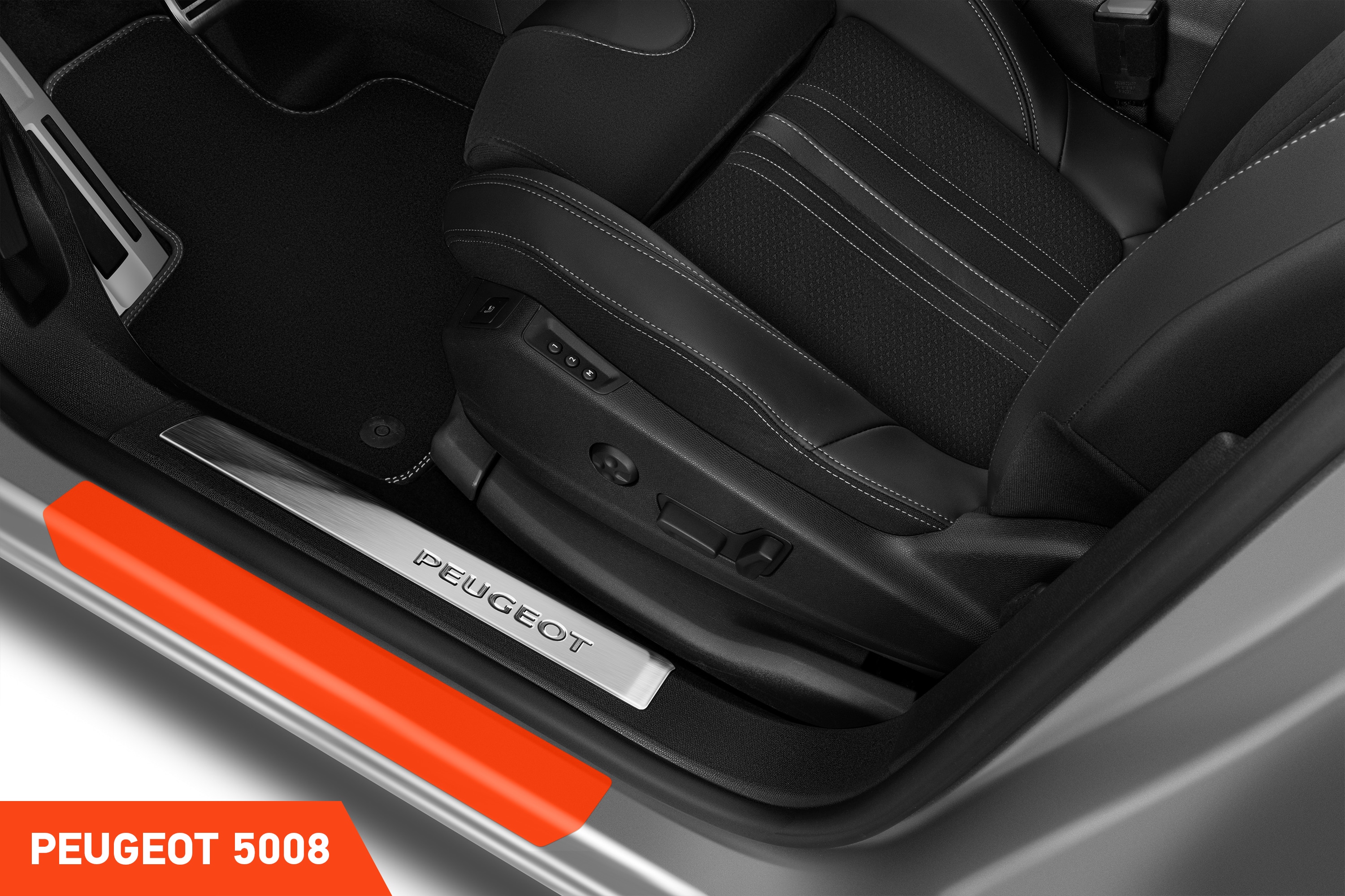 Einstiegsleisten Schutz für Peugeot 5008 2 (II) I 2017 - 2024 im 4er Set