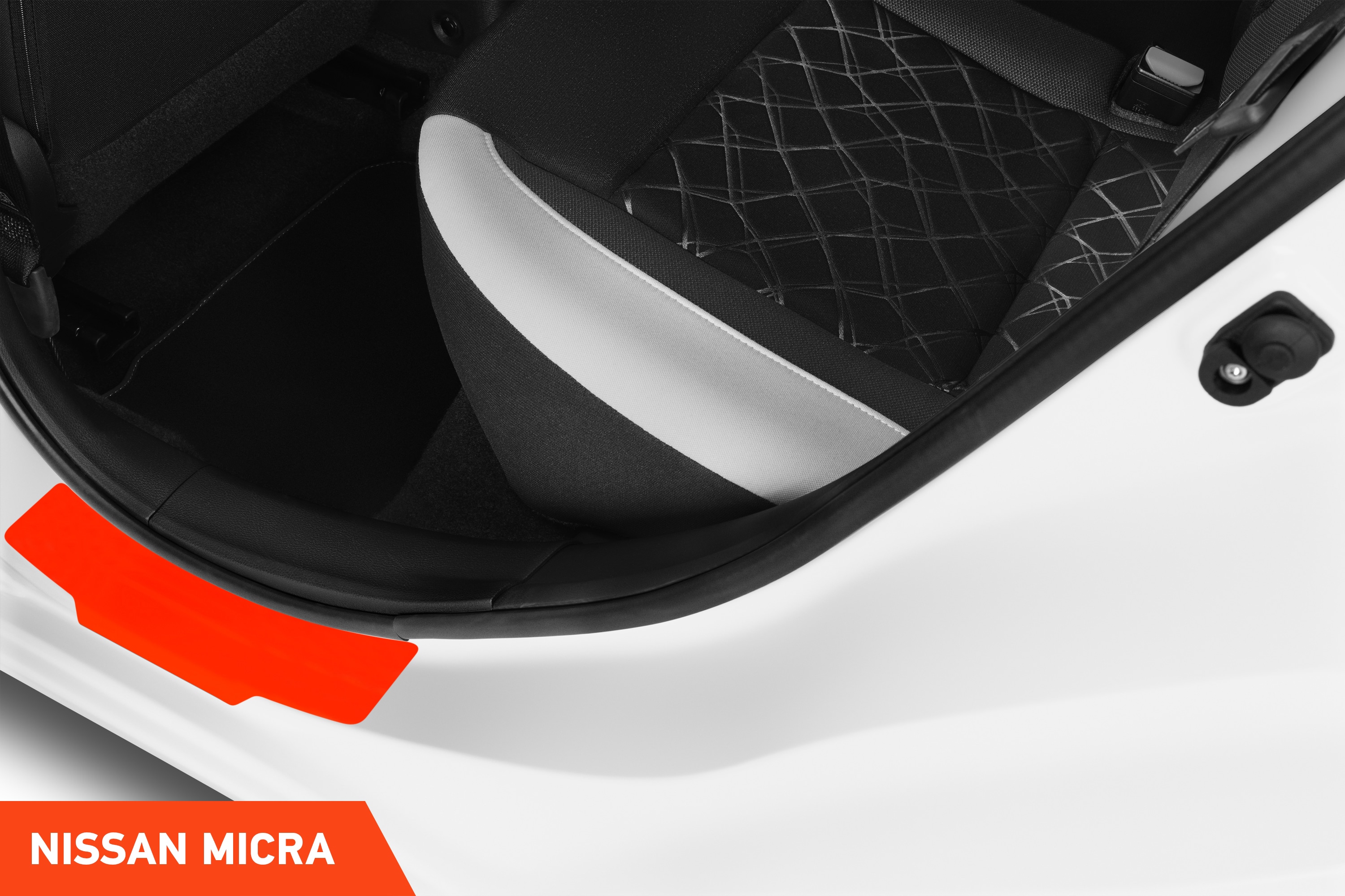 Einstiegsleisten Schutz für Nissan Micra 5 (V) K14 I 2017 - 2023 im 4er Set