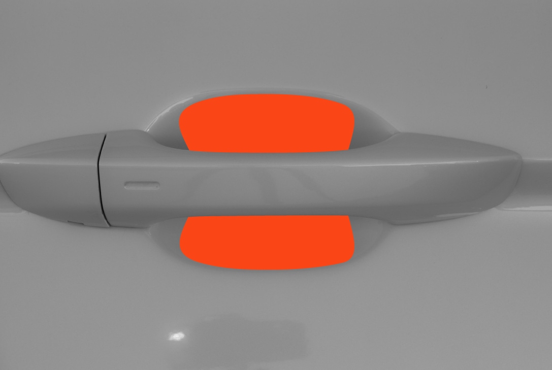 Auto Türgriffmulden Schutzfolie für VW Passat Alltrack B8 3G I 2015 - 2024 im 4er Set