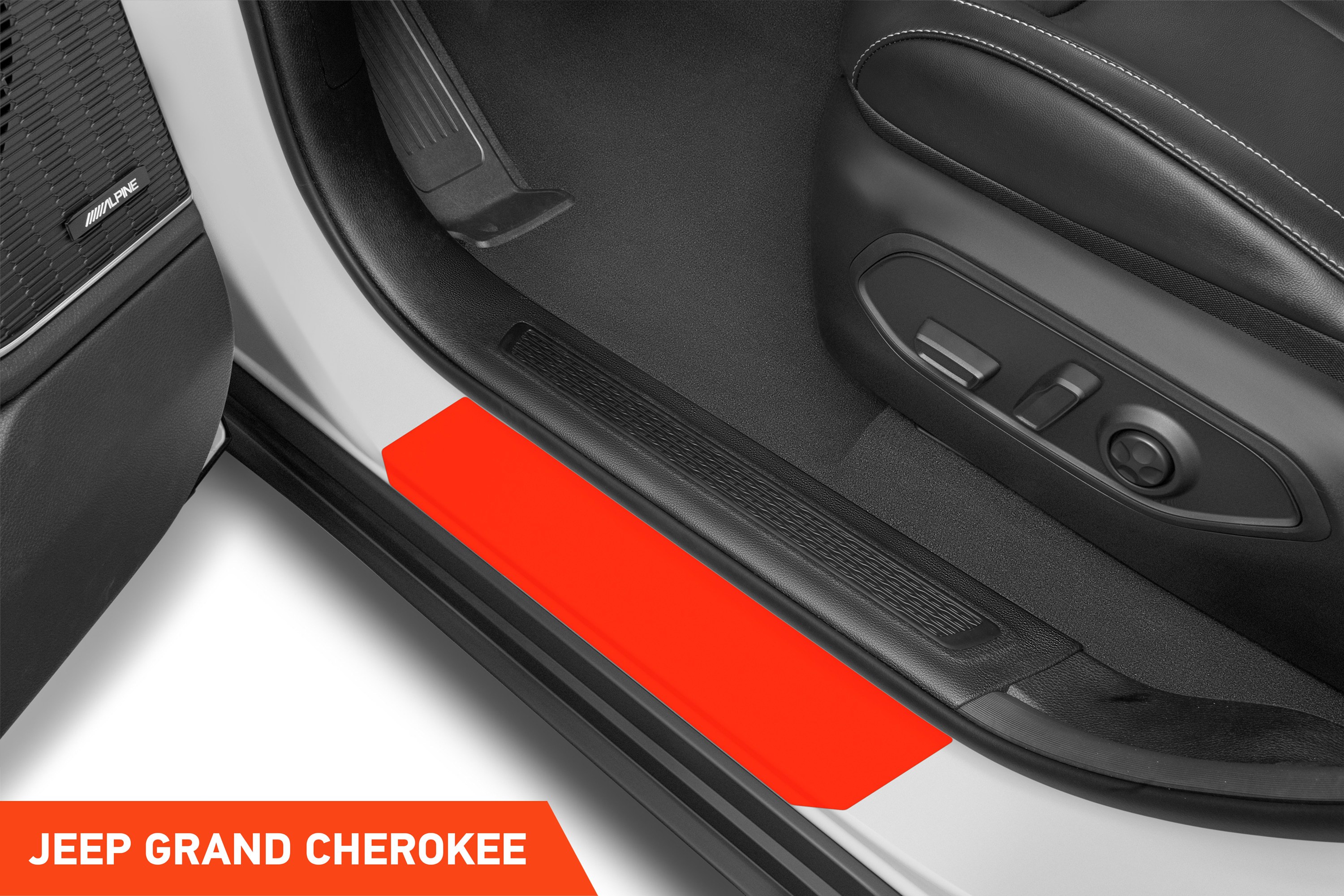 Einstiegsleisten Schutz für Jeep Grand Cherokee 5 (V) WL I 2021 - 2025 im 4er Set