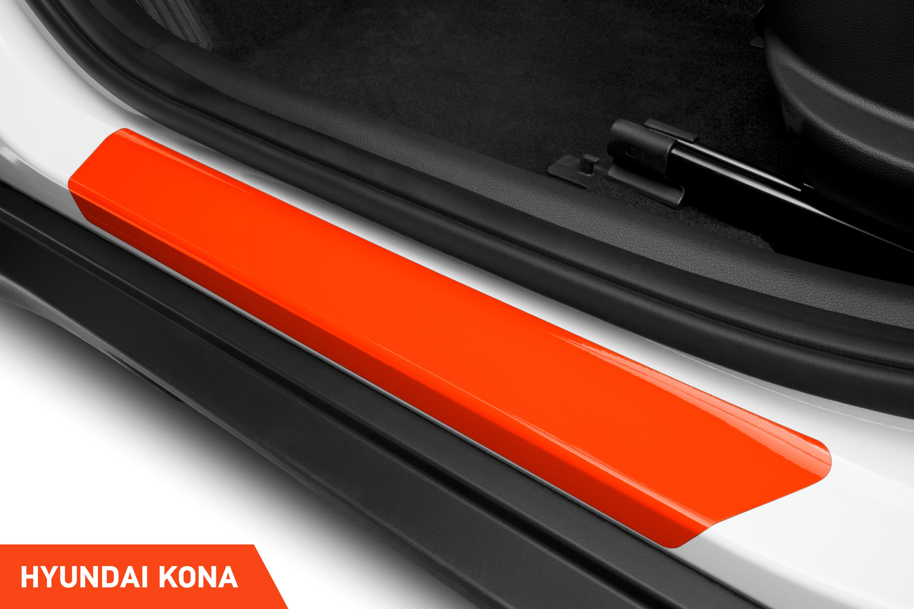 Einstiegsleisten Schutz für Hyundai Kona 1 (I) OS I 2017 - 2023 im 4er Set