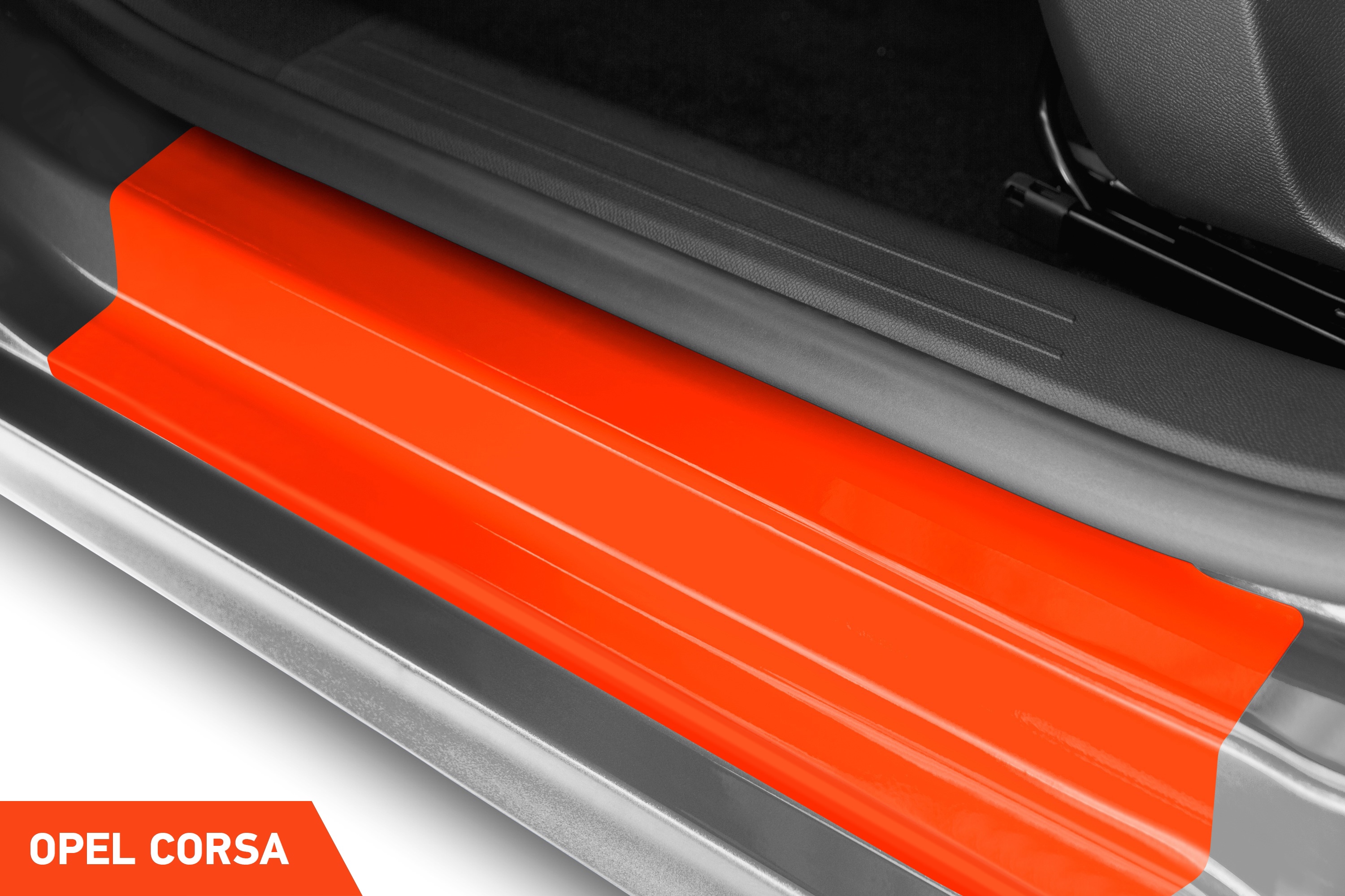 Einstiegsleisten Schutz für Opel Corsa F I 2019 - 2025 im 4er Set