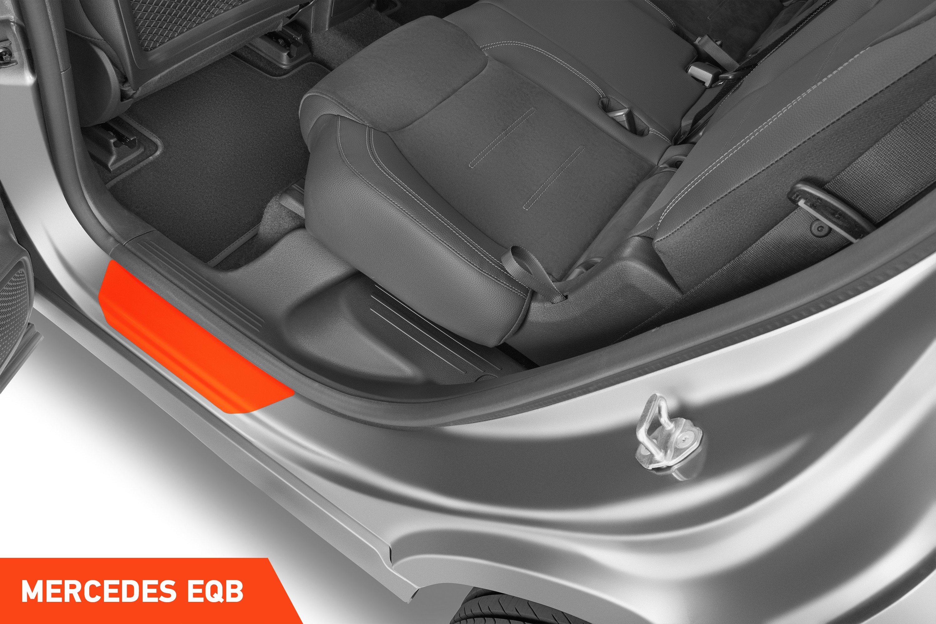 Einstiegsleisten Schutz für Mercedes Benz EQB X243 I 2021 - 2025 im 4er Set