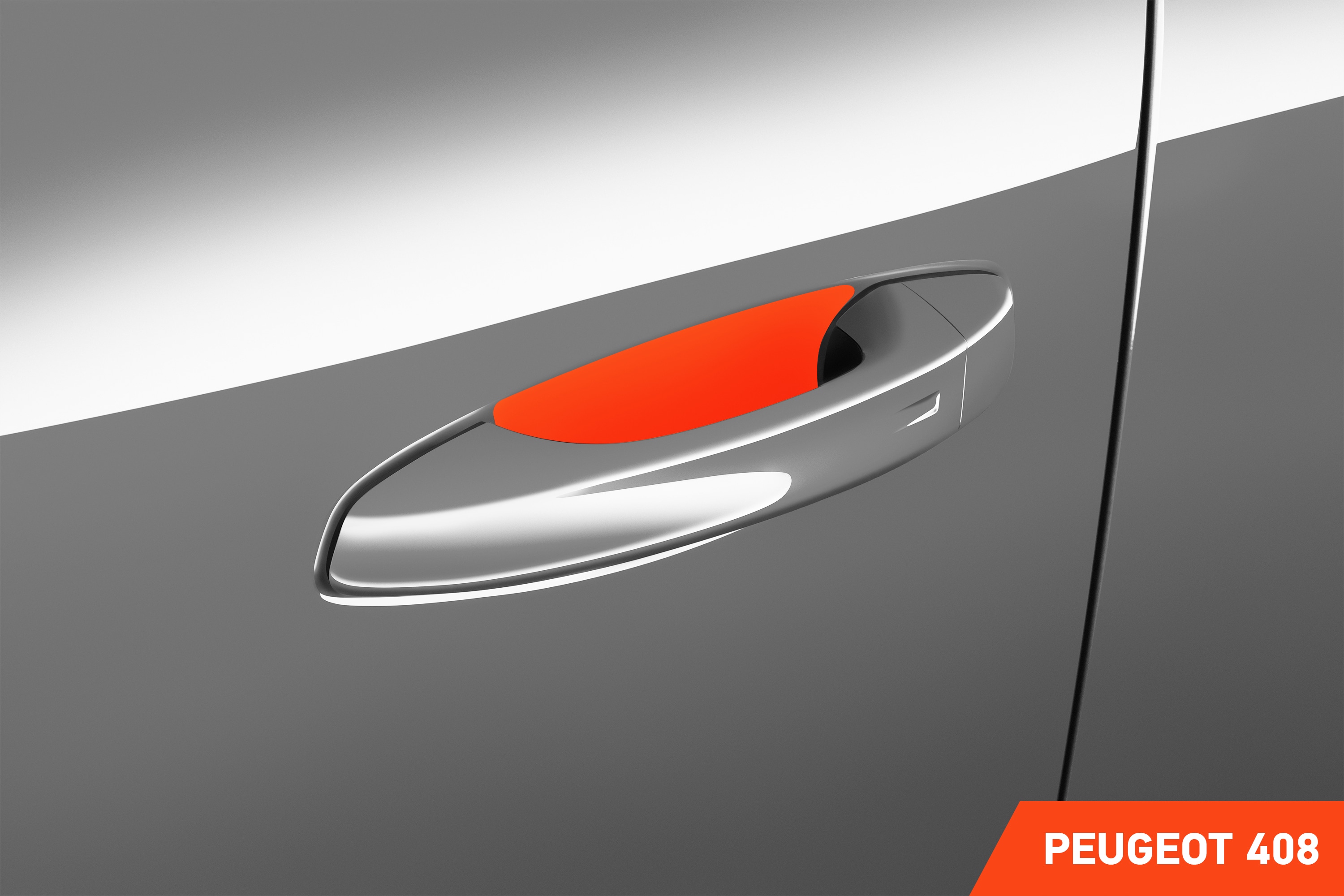 Auto Türgriffmulden Schutzfolie für Peugeot 408 3 (III) I 2022 - 2025 im 4er Set