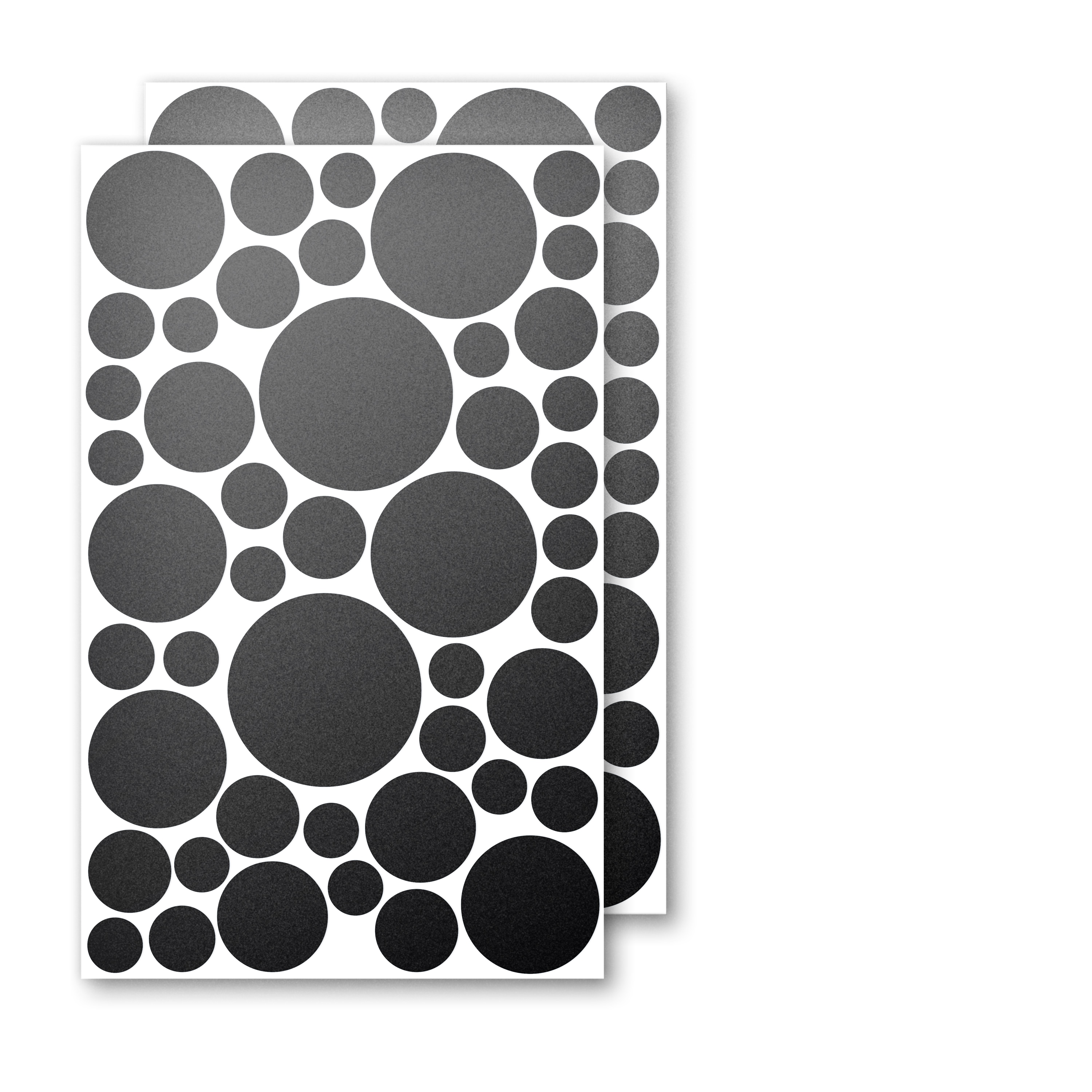 Reflektoren Sticker Set - Kreise  - für Fahrrad Roller Kinderwagen