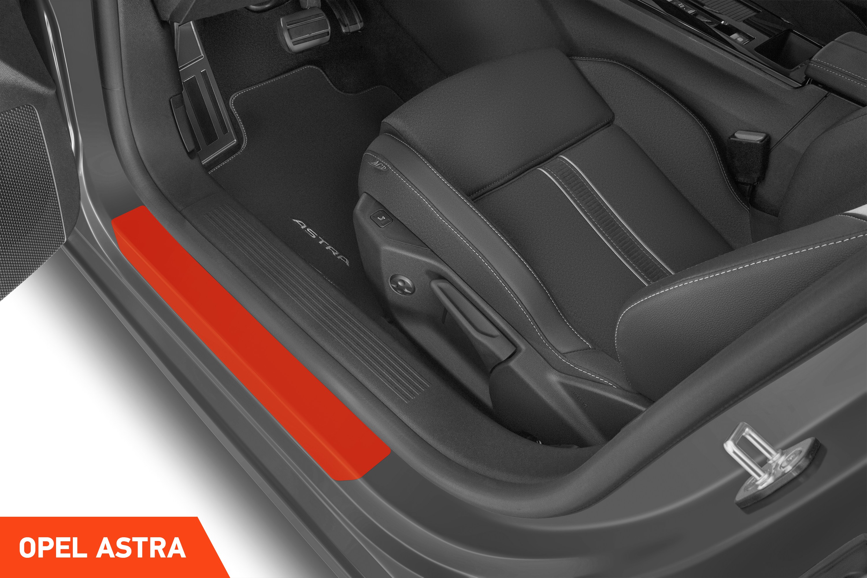 Einstiegsleisten Schutz für Opel Astra Sports Tourer L I 2022 - 2025 im 4er Set