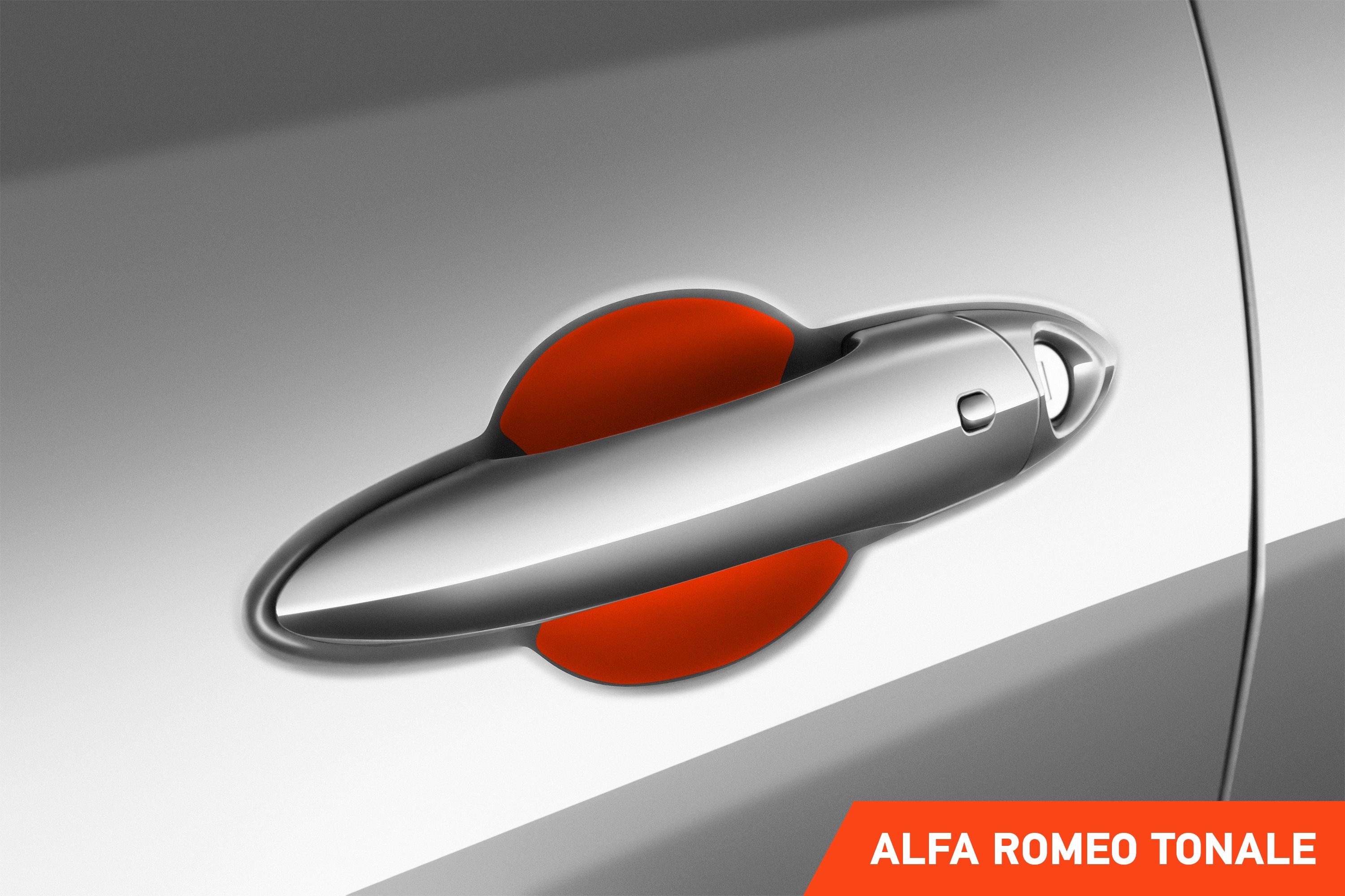 Auto Türgriffmulden Schutzfolie für Alfa Romeo Tonale I 2022 - 2025 im 4er Set