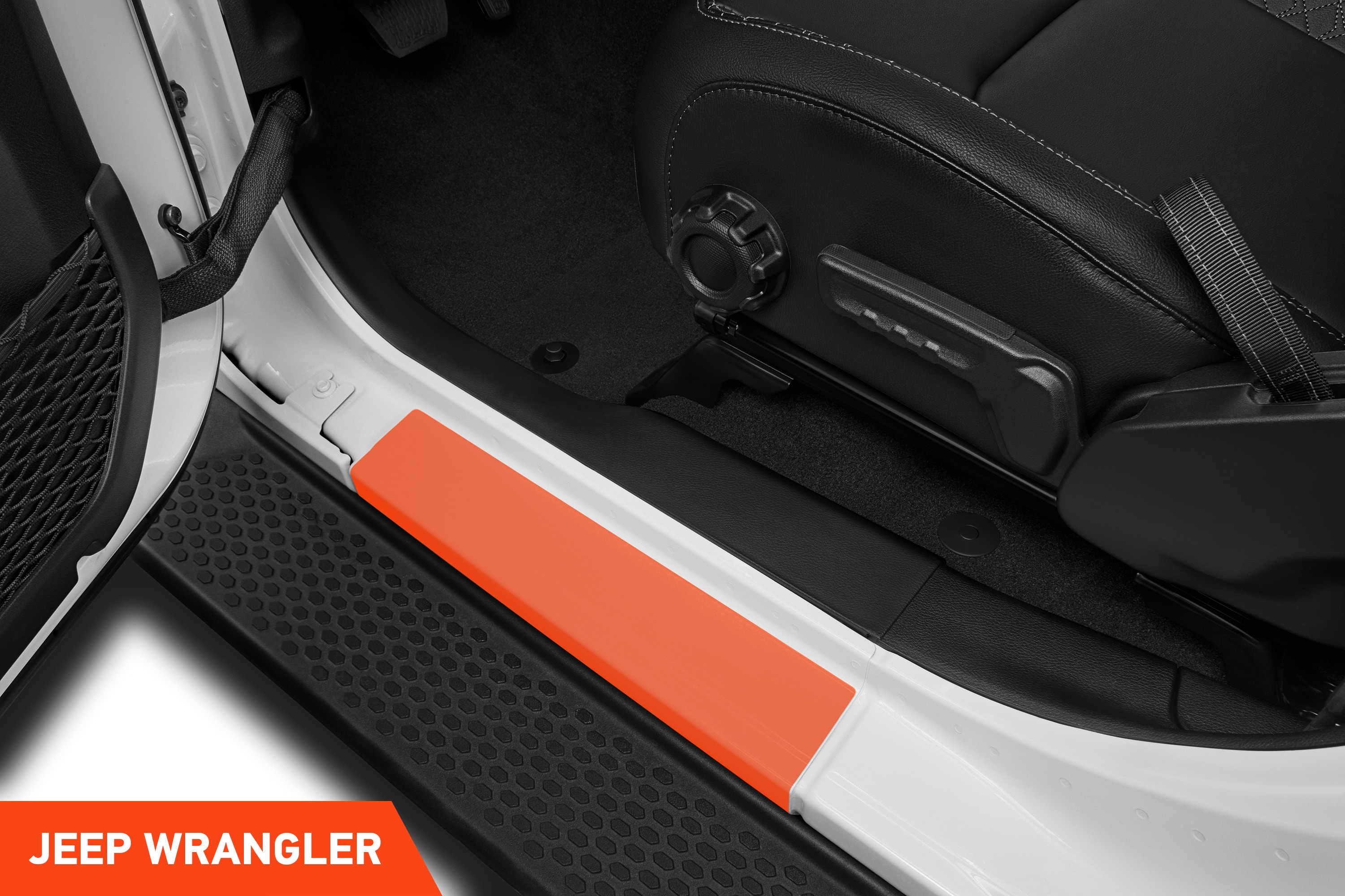 Einstiegsleisten Schutz für Jeep Wrangler Unlimited 4 (IV) JL I 2018 - 2025 im 4er Set