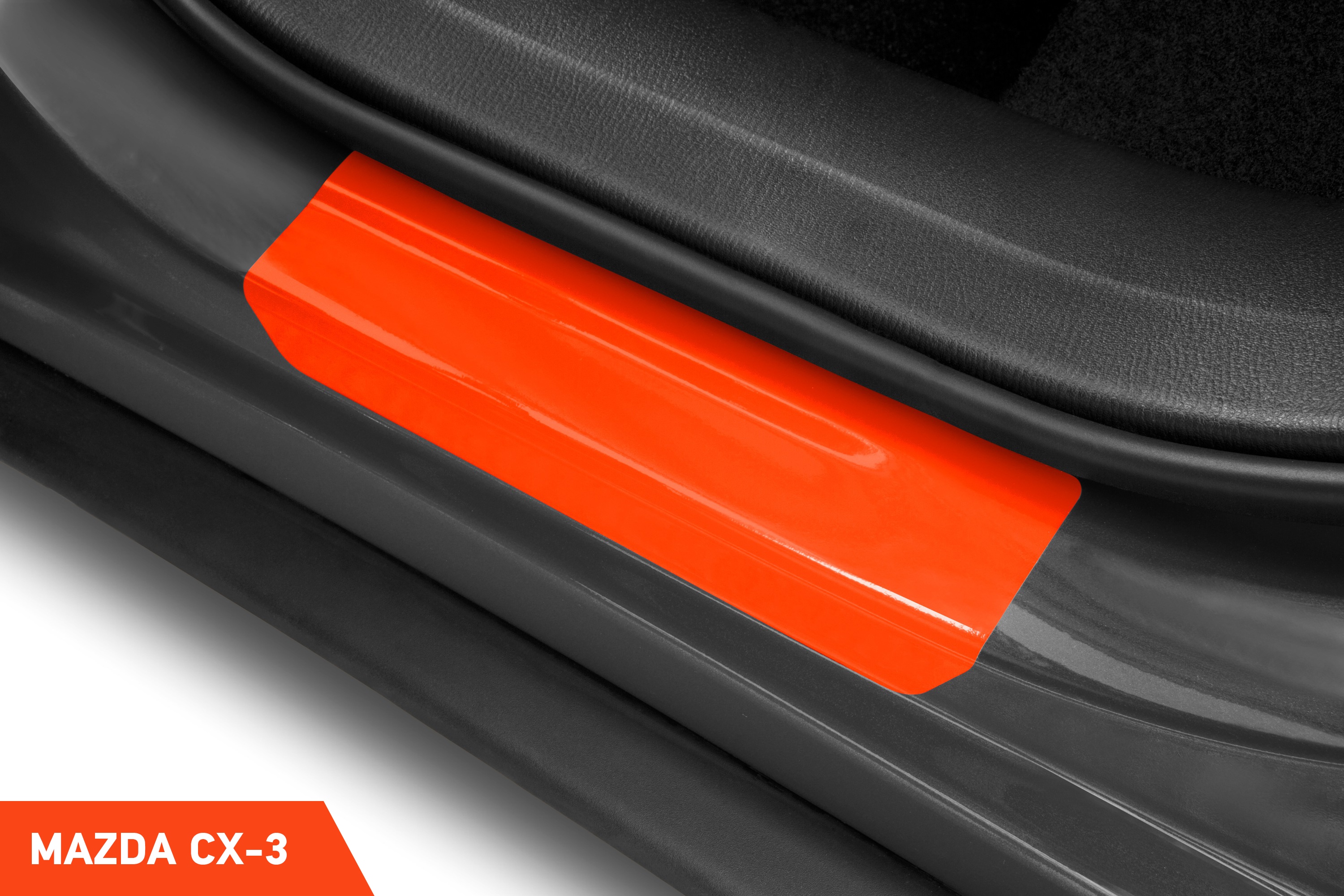 Einstiegsleisten Schutz für Mazda CX-3 1 (I) DK I 2015 - 2021 im 4er Set