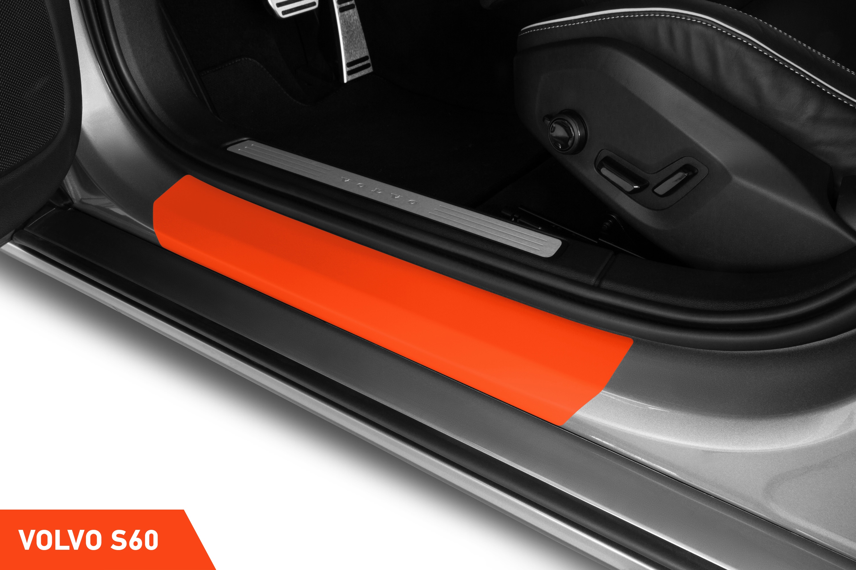 Einstiegsleisten Schutz für Volvo S60 3 (III) 224 I 2018 - 2025 im 4er Set