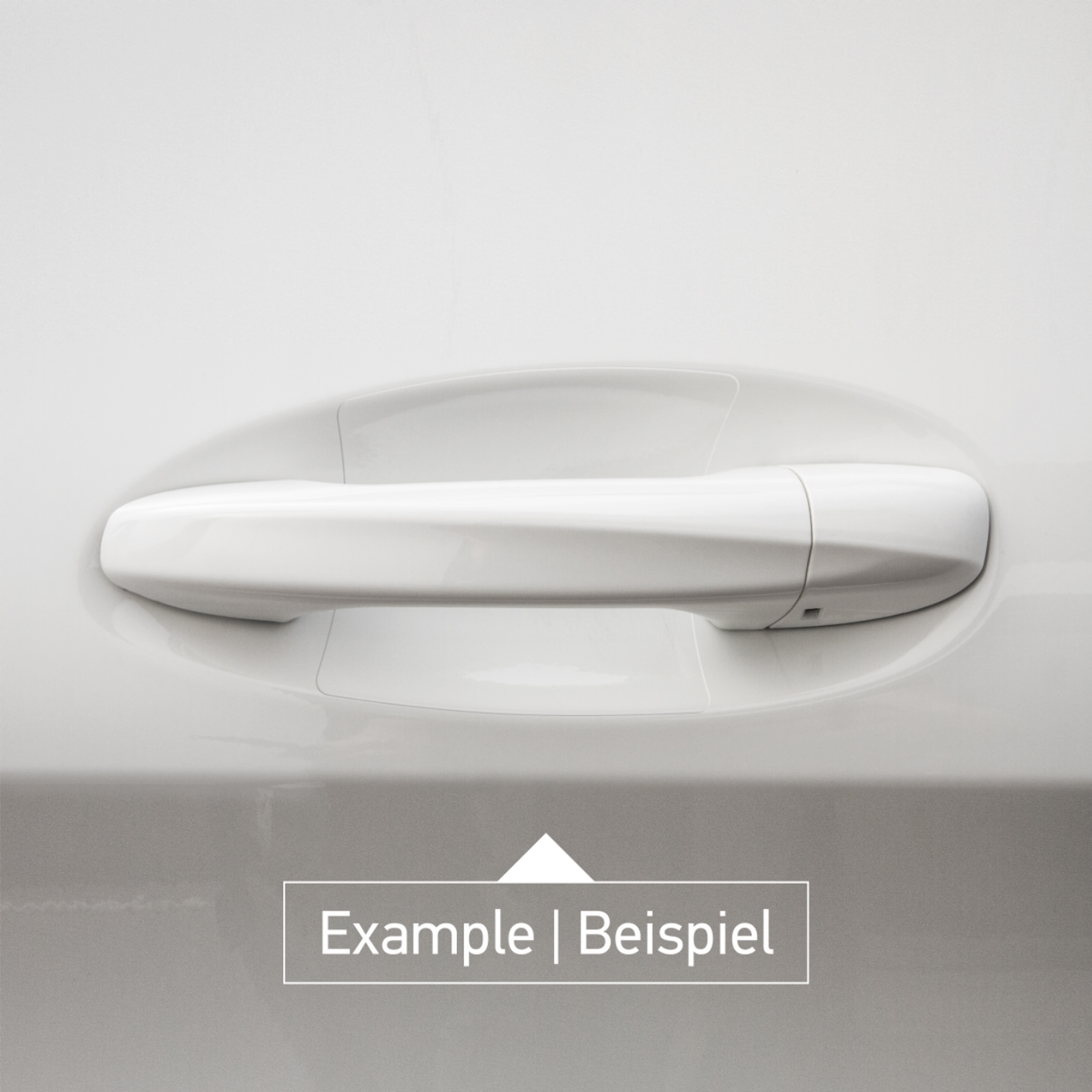 Auto Türgriffmulden Schutzfolie für Mercedes Benz E-Klasse Coupé C238 I 2017 - 2023 im 2er Set