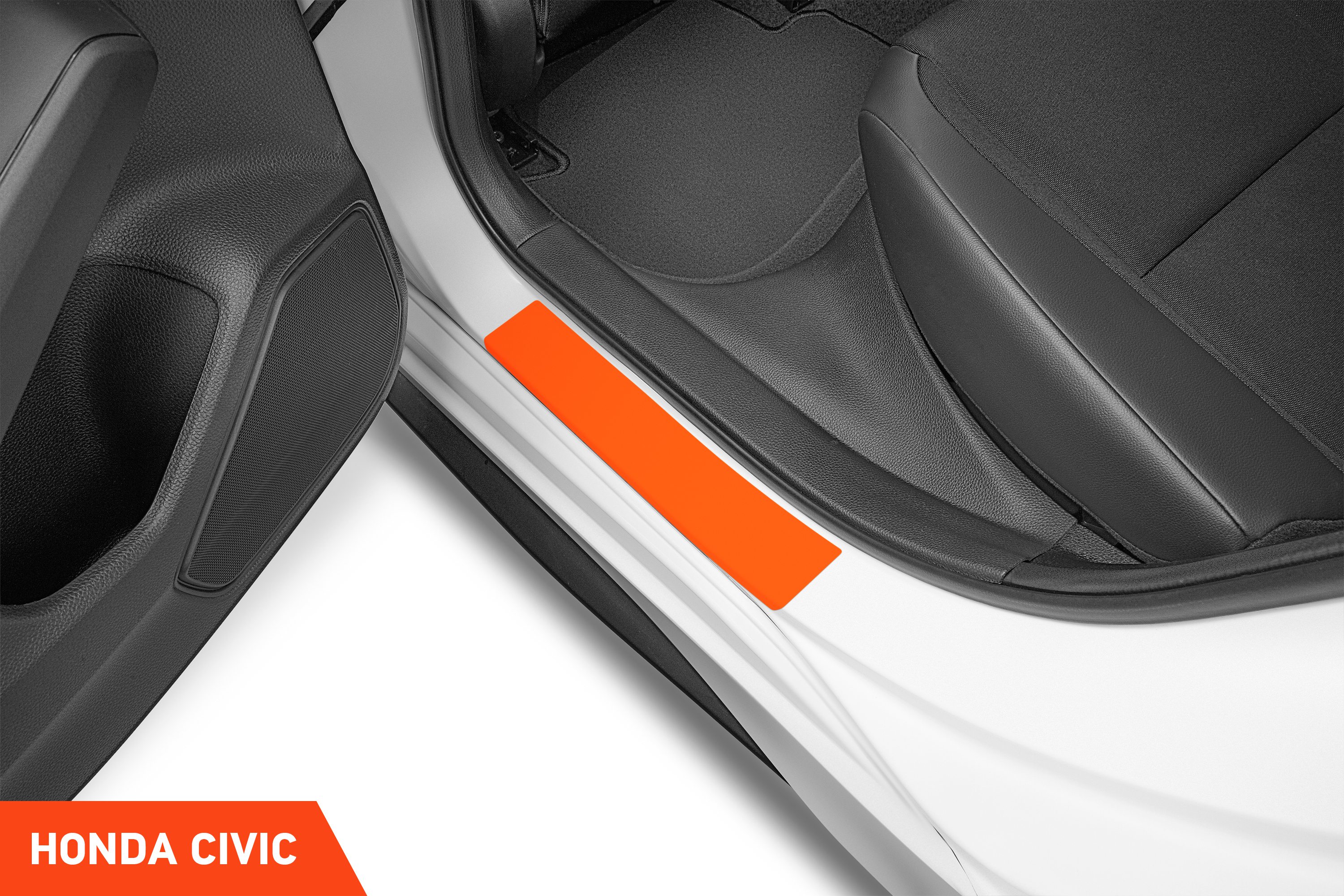 Einstiegsleisten Schutz für Honda Civic Limousine 11 (XI) I 2021 - 2025 im 4er Set