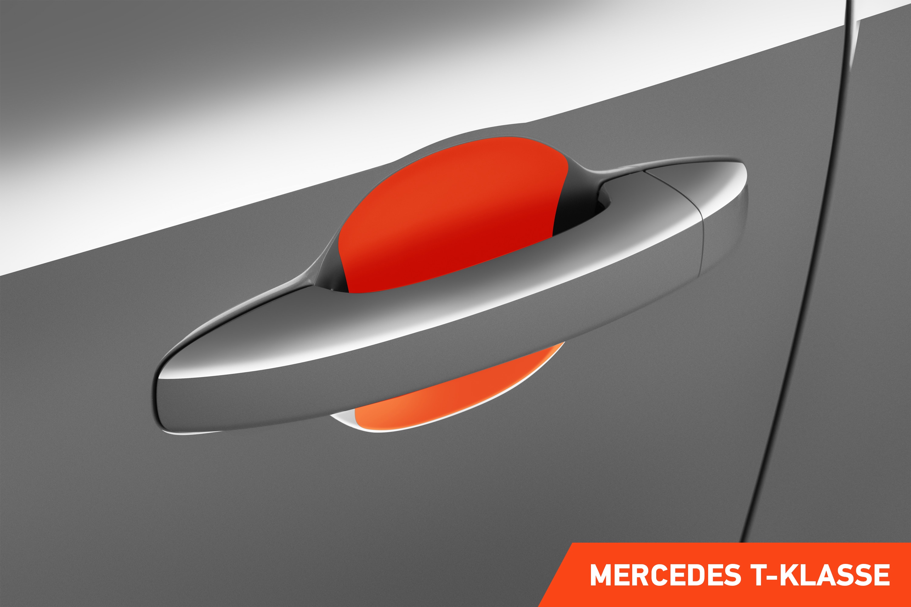 Auto Türgriffmulden Schutzfolie für Mercedes Benz T-Klasse W420 I 2022 - 2025 im 4er Set