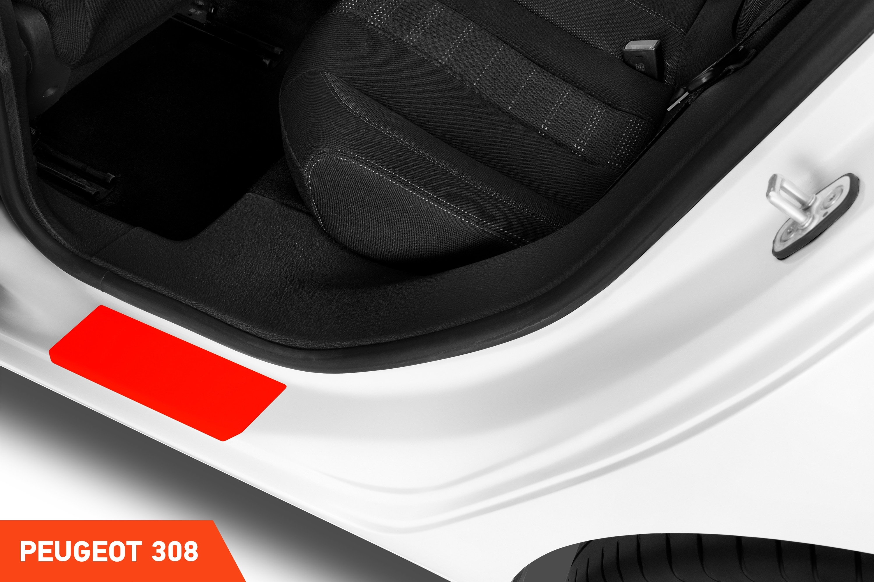 Einstiegsleisten Schutz für Peugeot 308 II T9 I 2013 - 2021 im 4er Set