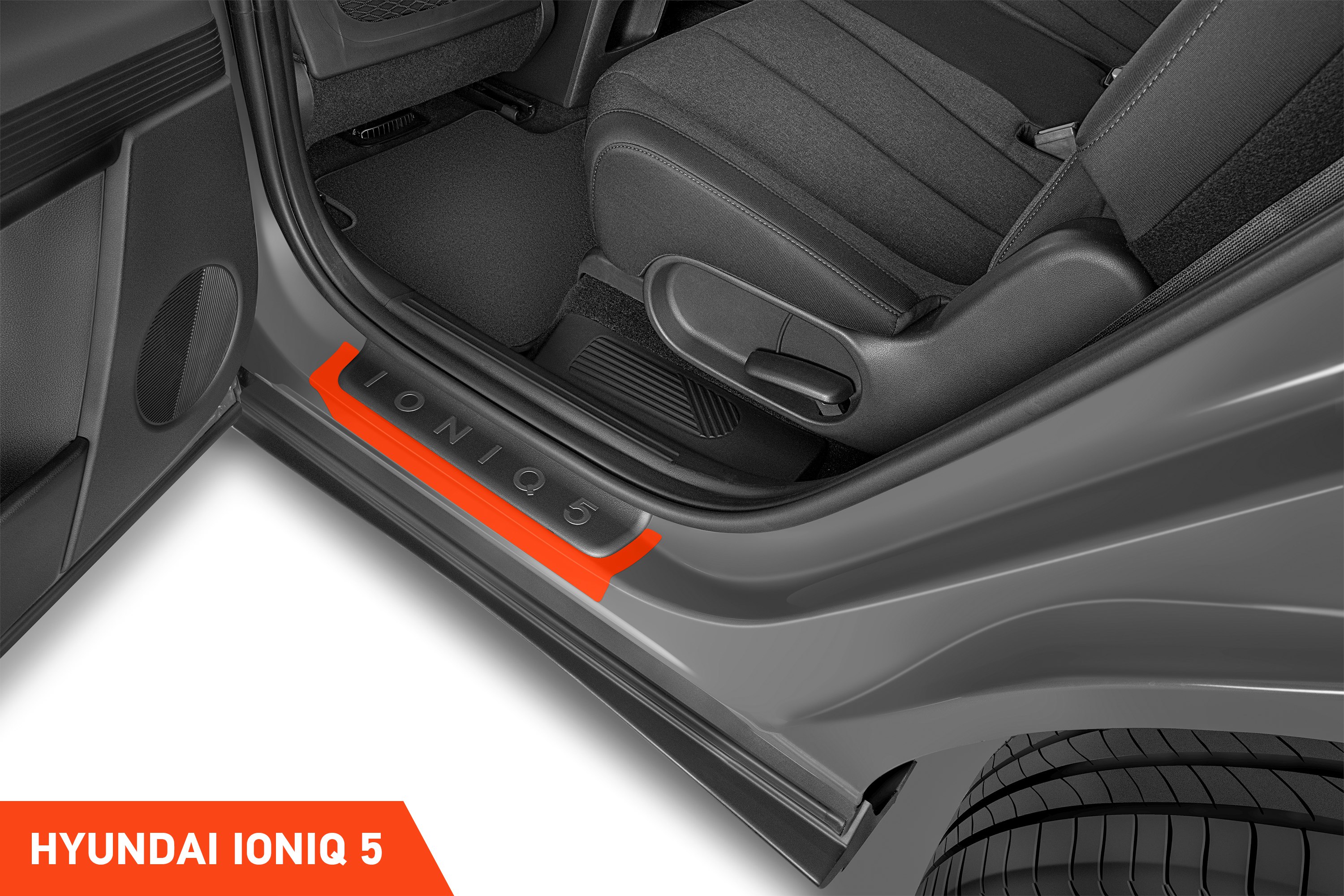 Einstiegsleisten Schutz für Hyundai Ioniq 5 I 2021 - 2025 im 4er Set